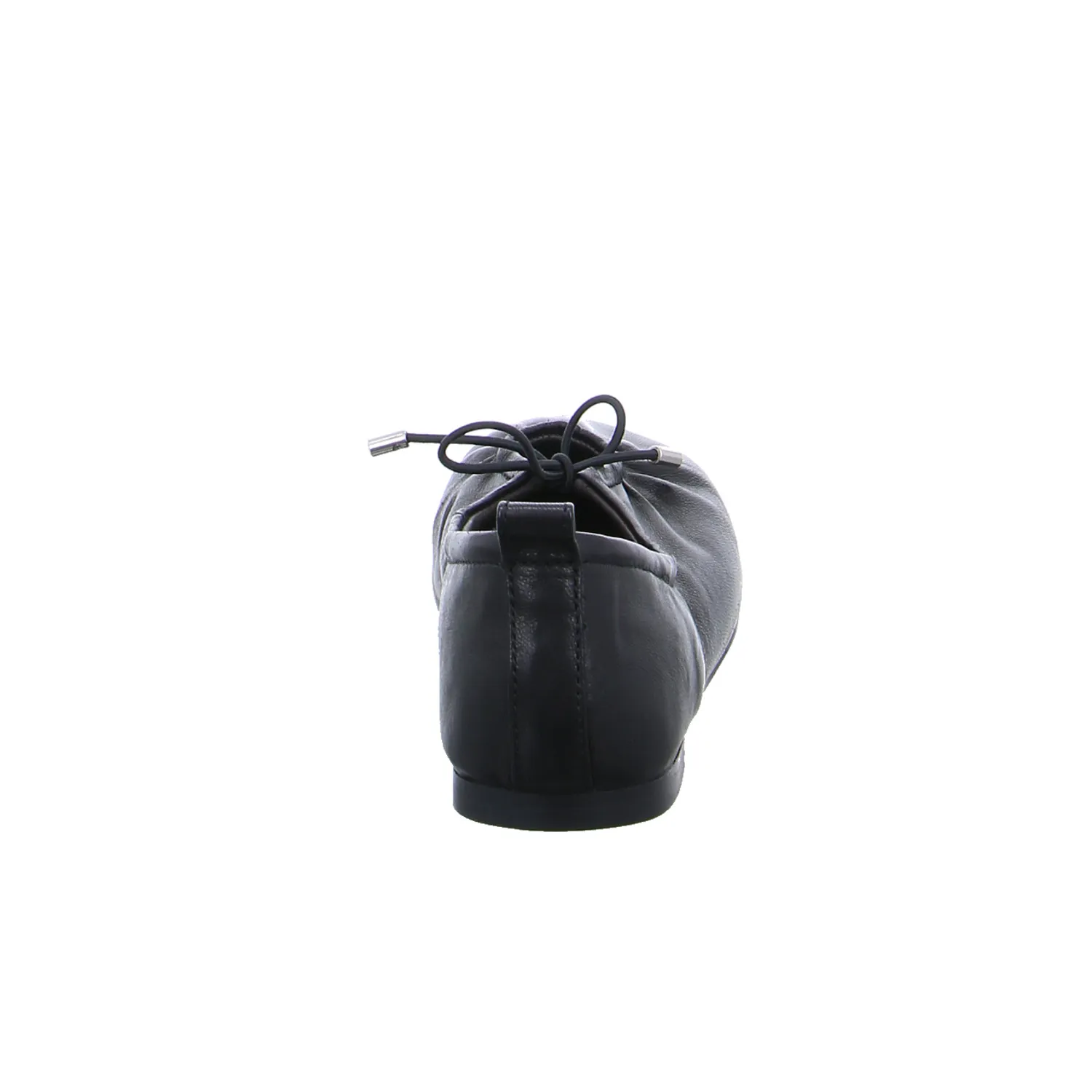 YOKONO Ballerina Schwarz Leder 