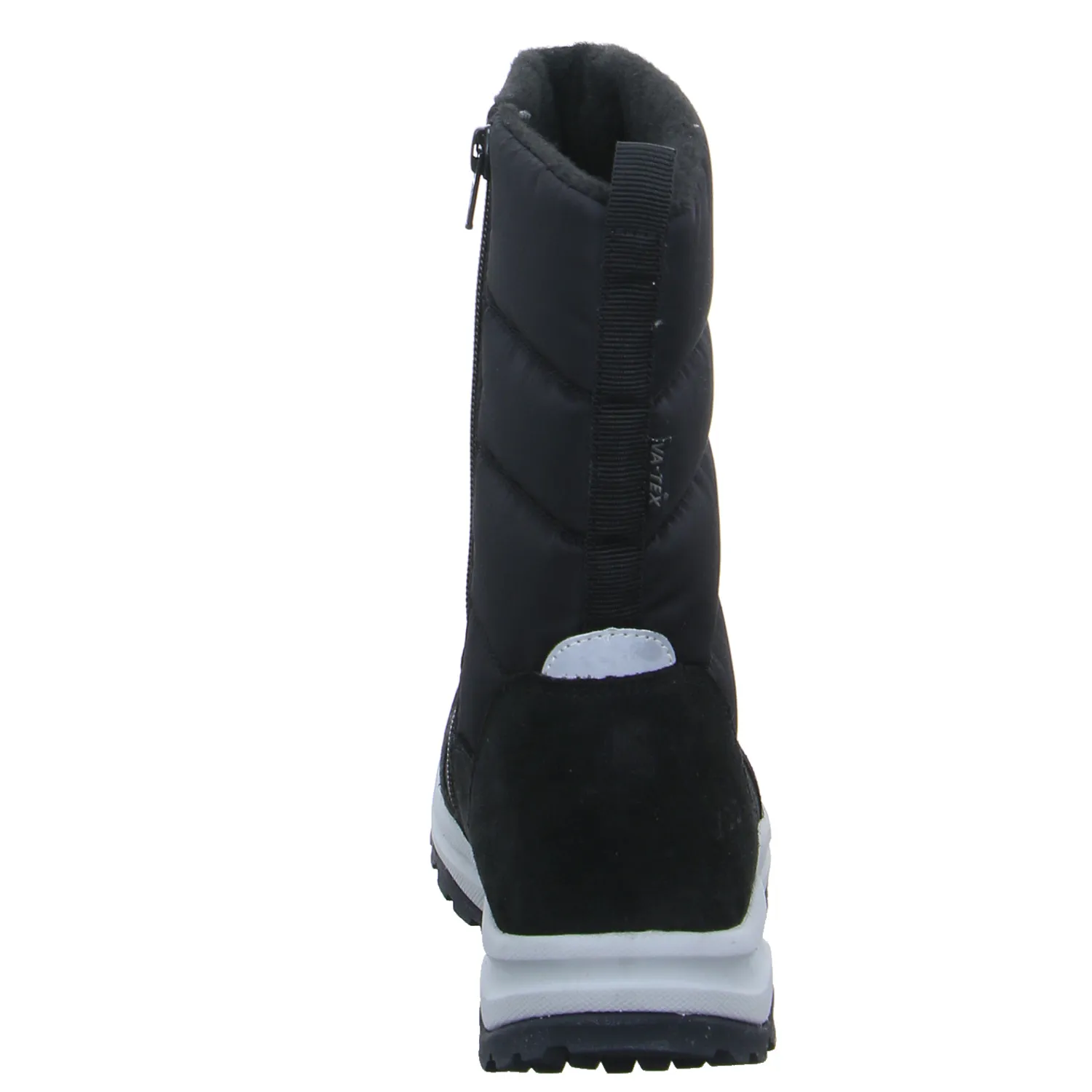 VADO Winter-Stiefel Mädchen-Snowboot Membrane Schwarz Synthetik 