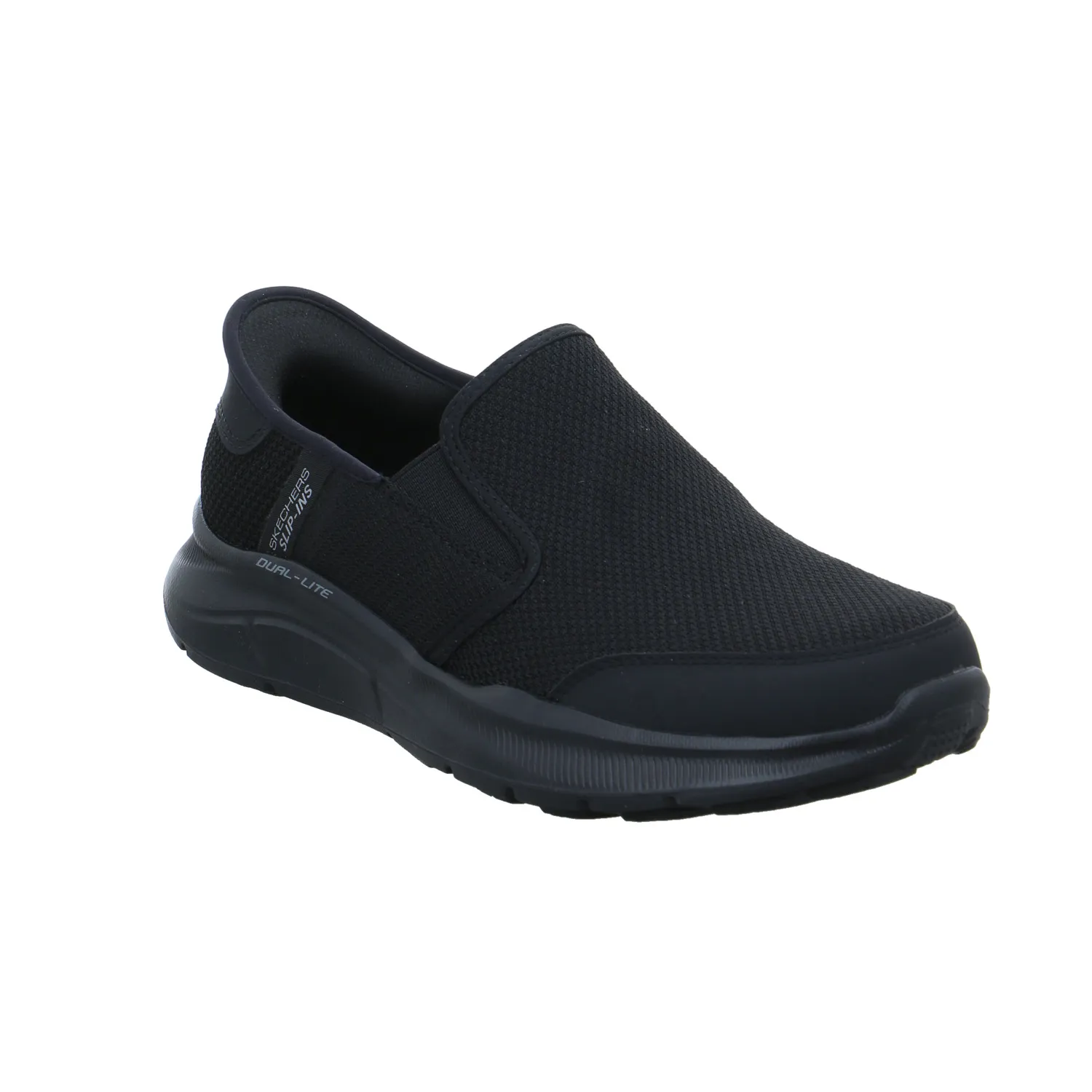 SKECHERS Air-Cooled Memory Foam Halbschuh-Schlüpfer Schwarz Synthetik 