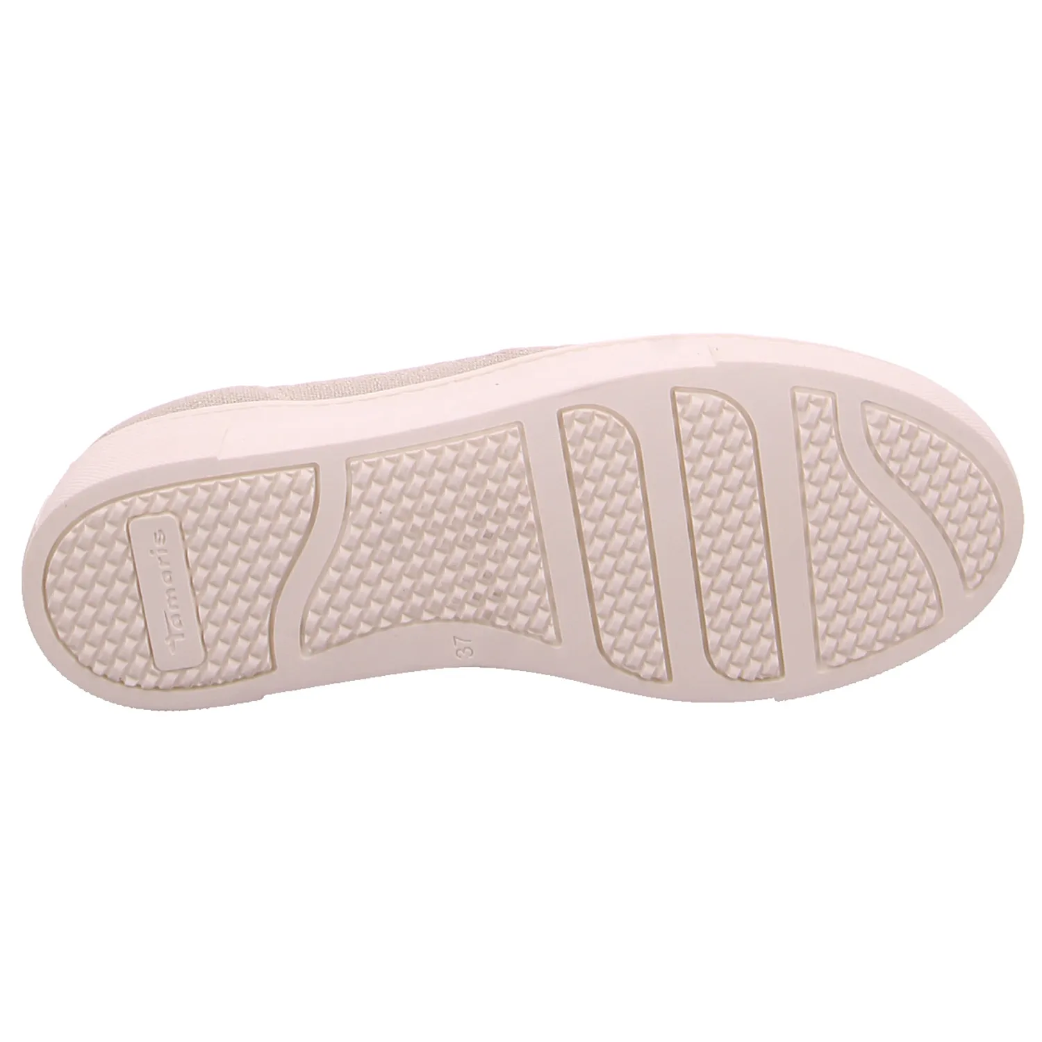 TAMARIS Slipper Beige Textil 