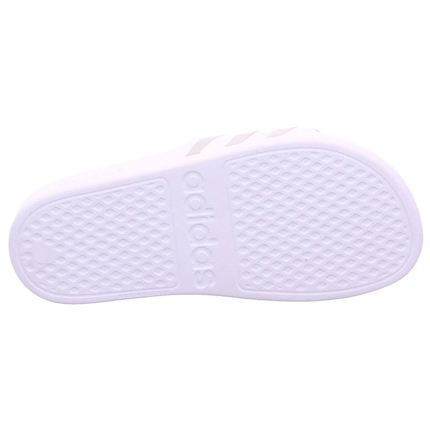 ADIDAS ADILETTE AQUA Badeschuhe unisex Weiss Synthetik ADIDAS ADILETTE AQUA Badeschuhe unisex Weiss Synthetik