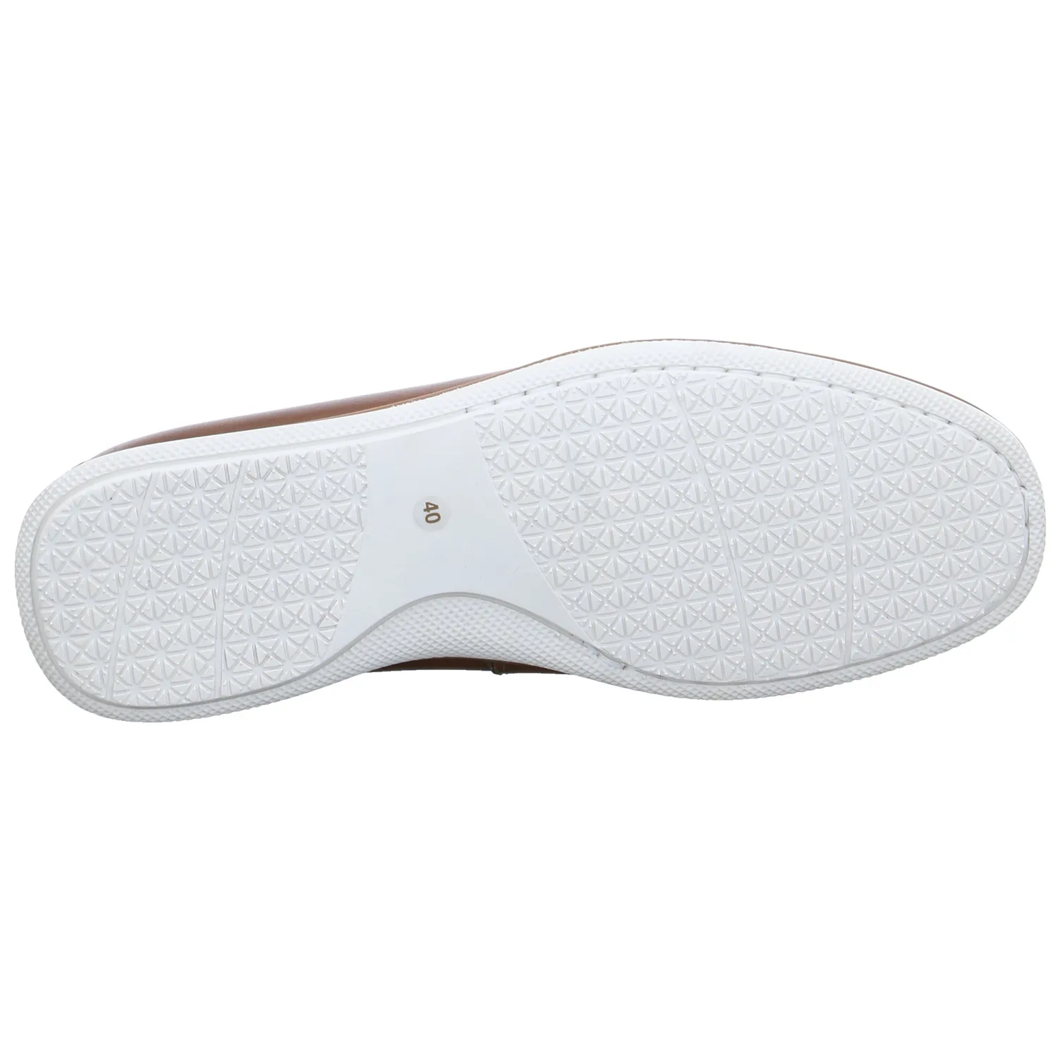 VAN DER LAAN Halbschuh-Schlüpfer Cognac Leder VAN DER LAAN Halbschuh-Schlüpfer Cognac Leder