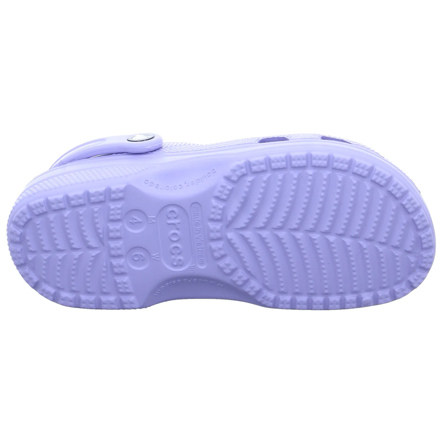 CROCS Badeschuhe unisex Flieder Synthetik CROCS Badeschuhe unisex Flieder Synthetik