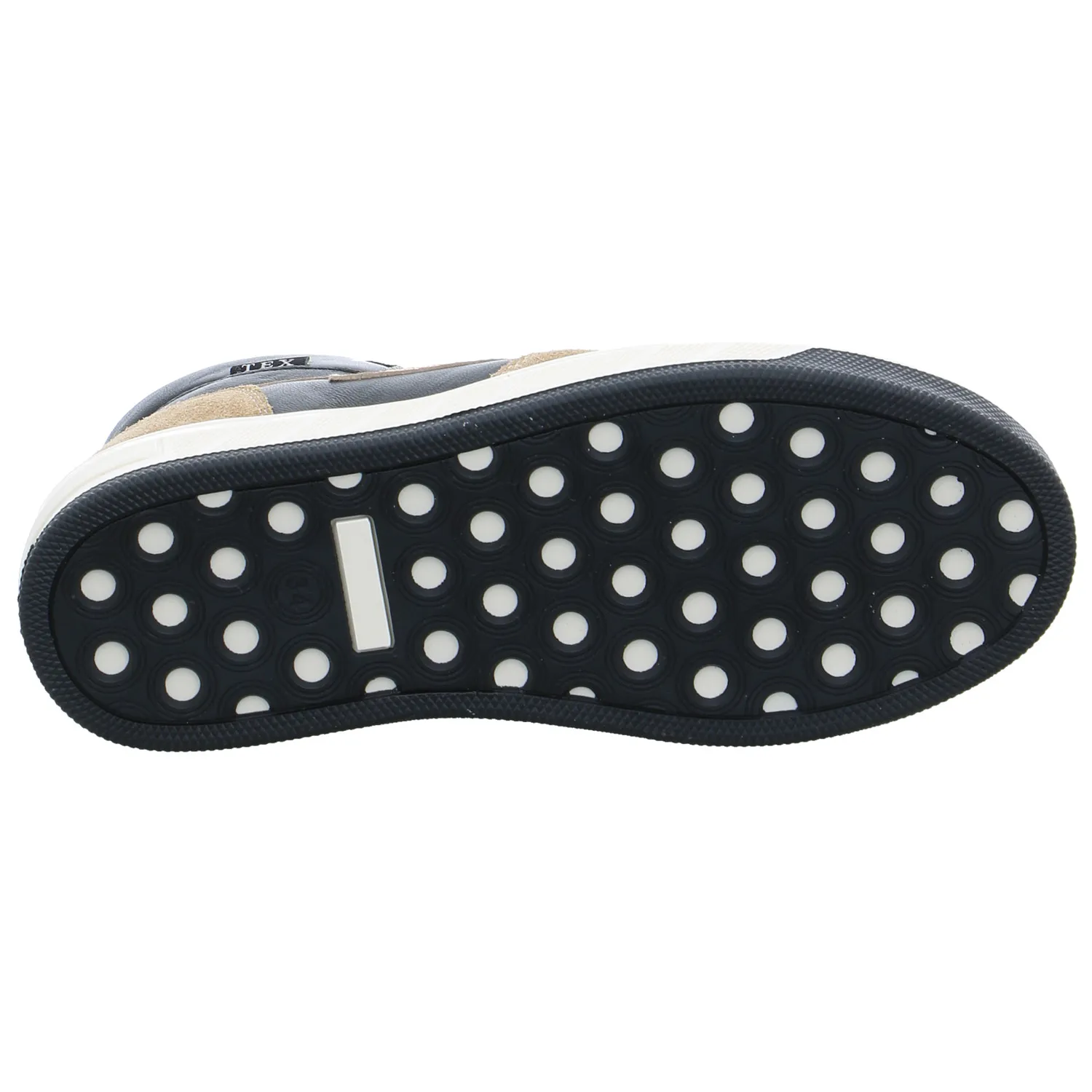 GATTINO Sneaker High Mädchen-Winter-Bottine Schwarz Leder GATTINO Sneaker High Mädchen-Winter-Bottine Schwarz Leder