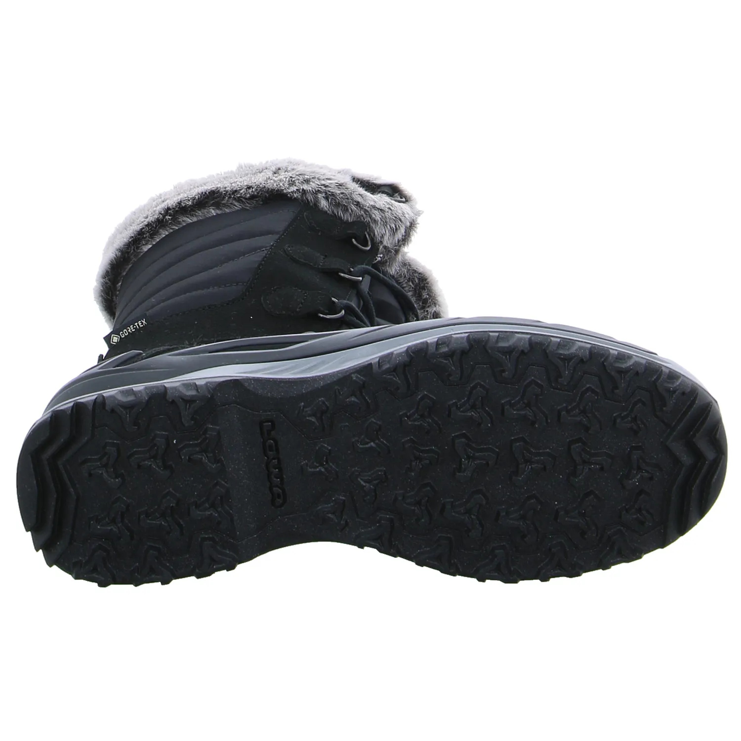 LOWA Snowboots Damen Schwarz Leder LOWA Snowboots Damen Schwarz Leder
