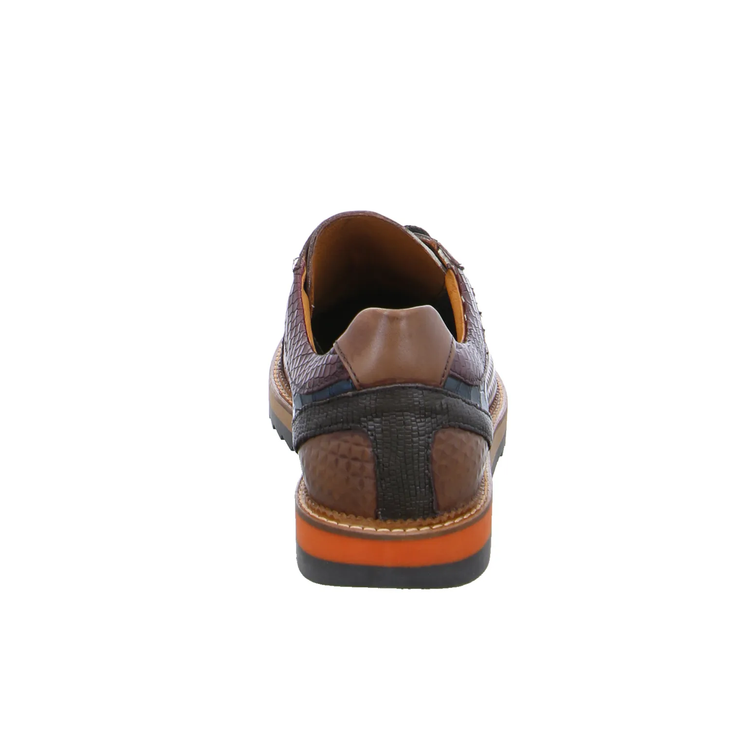 EXTON Halbschuhe Sneaker Cognac Leder EXTON Halbschuhe Sneaker Cognac Leder