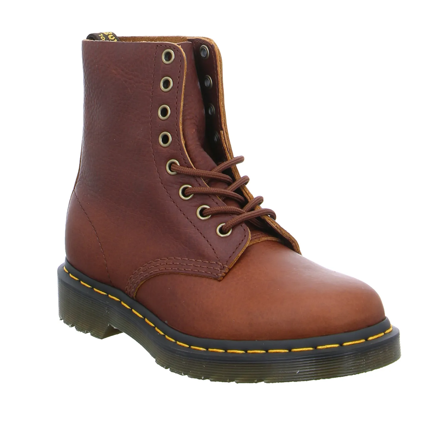 DR. MARTENS Boot Braun Leder DR. MARTENS Boot Braun Leder