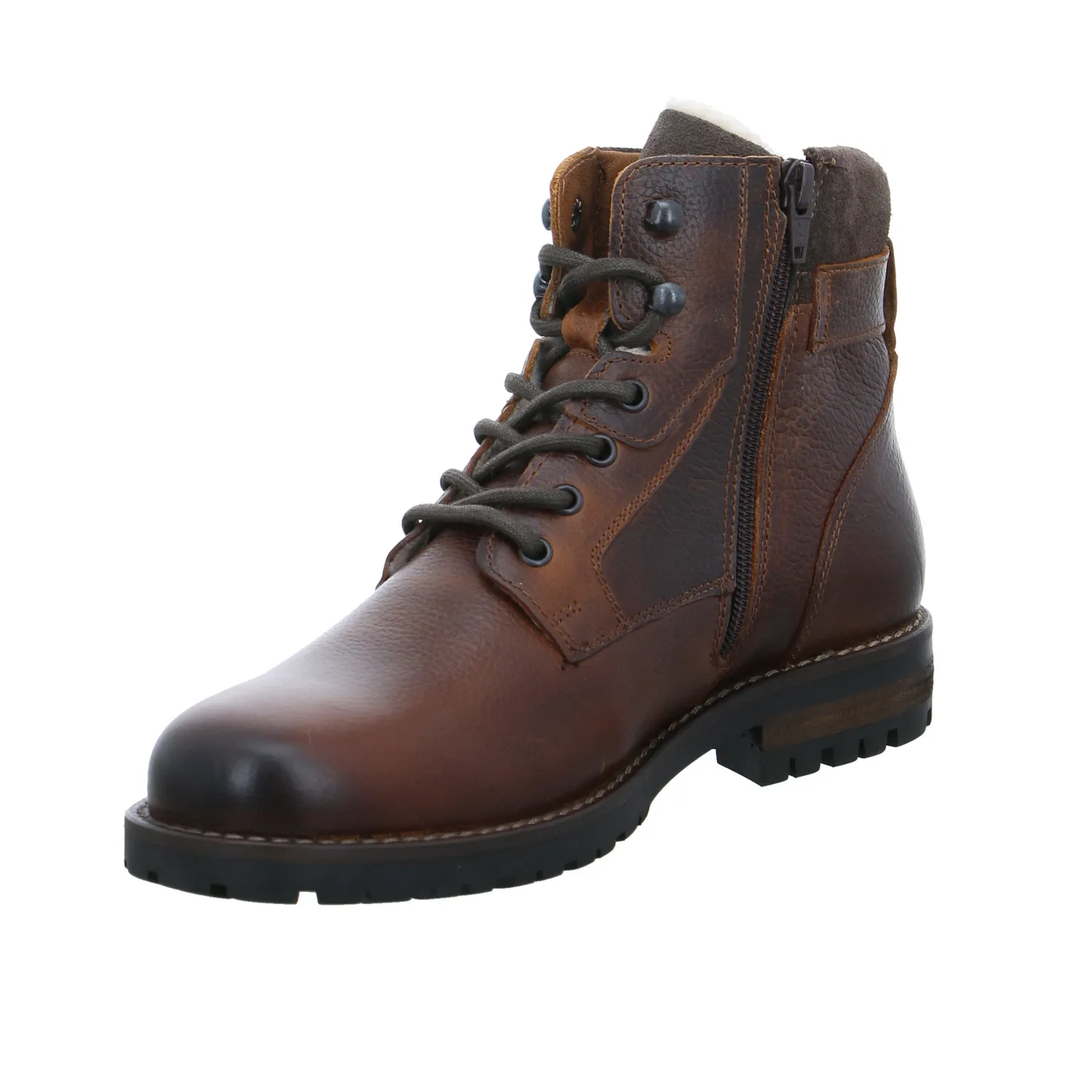 * Winter-Boots Braun Leder * Winter-Boots Braun Leder