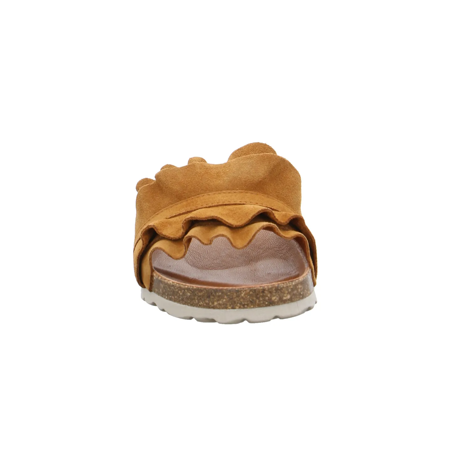 VERBENAS Pantolette Cognac Leder VERBENAS Pantolette Cognac Leder