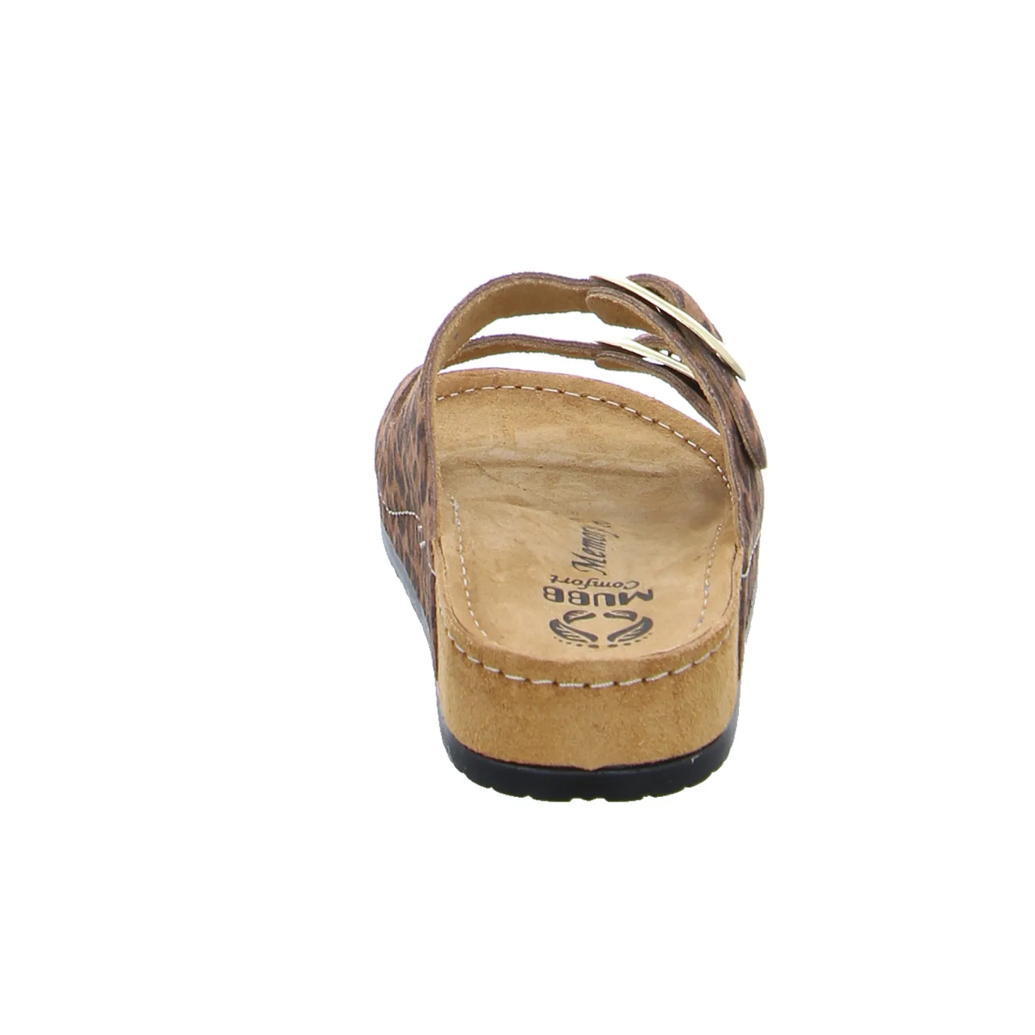 MUBB Bio-Fussbett Leopard Leder 