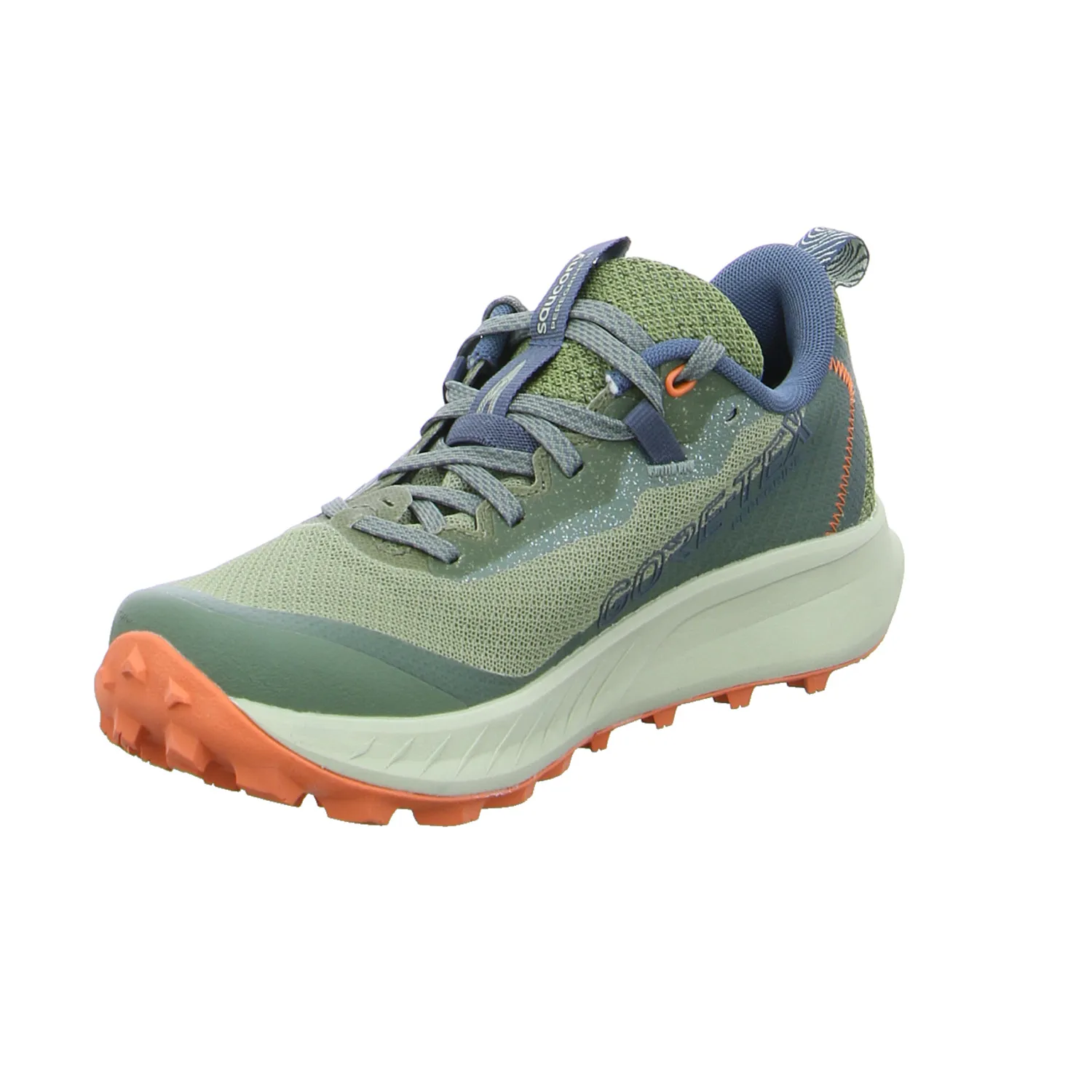 SAUCONY Walking / Outdoor Damen Khaki Textil 