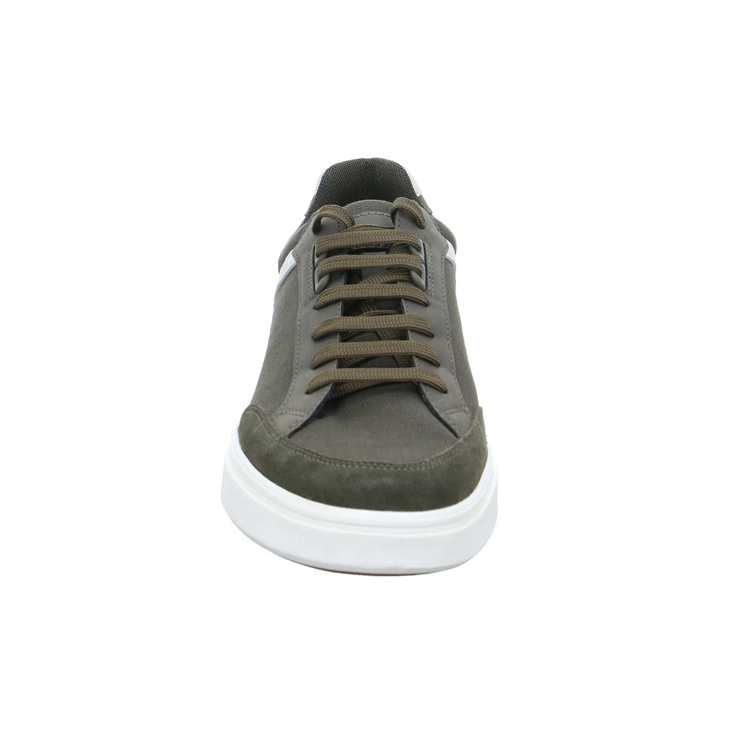 GEOX Halbschuhe Sneaker Stoff Olive Synthetik GEOX Halbschuhe Sneaker Stoff Olive Synthetik