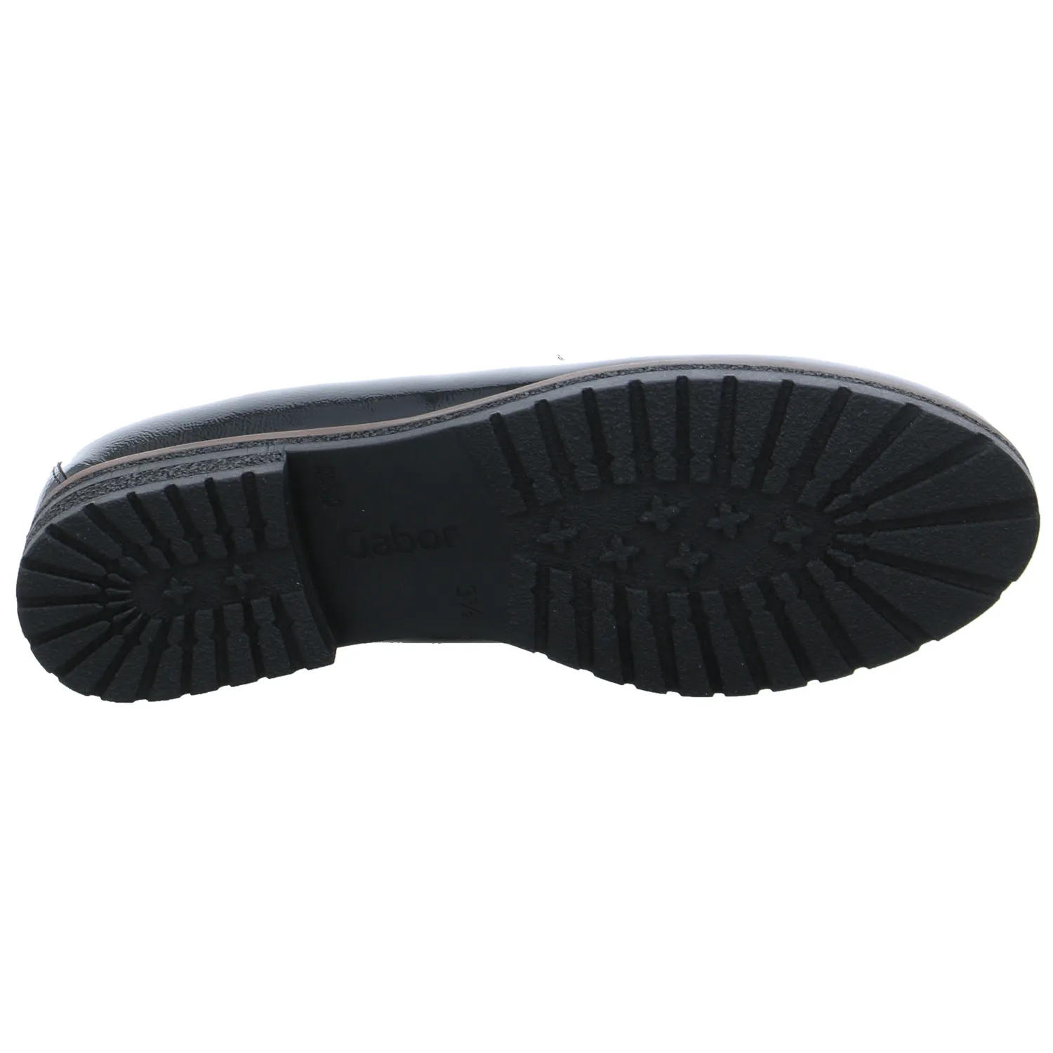 GABOR Slipper Schwarz Leder GABOR Slipper Schwarz Leder