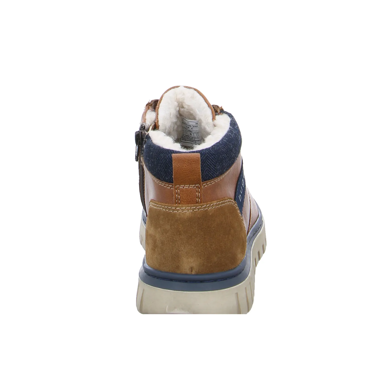 BUGATTI SHOES Winter-Boots Cognac Lederimitat 