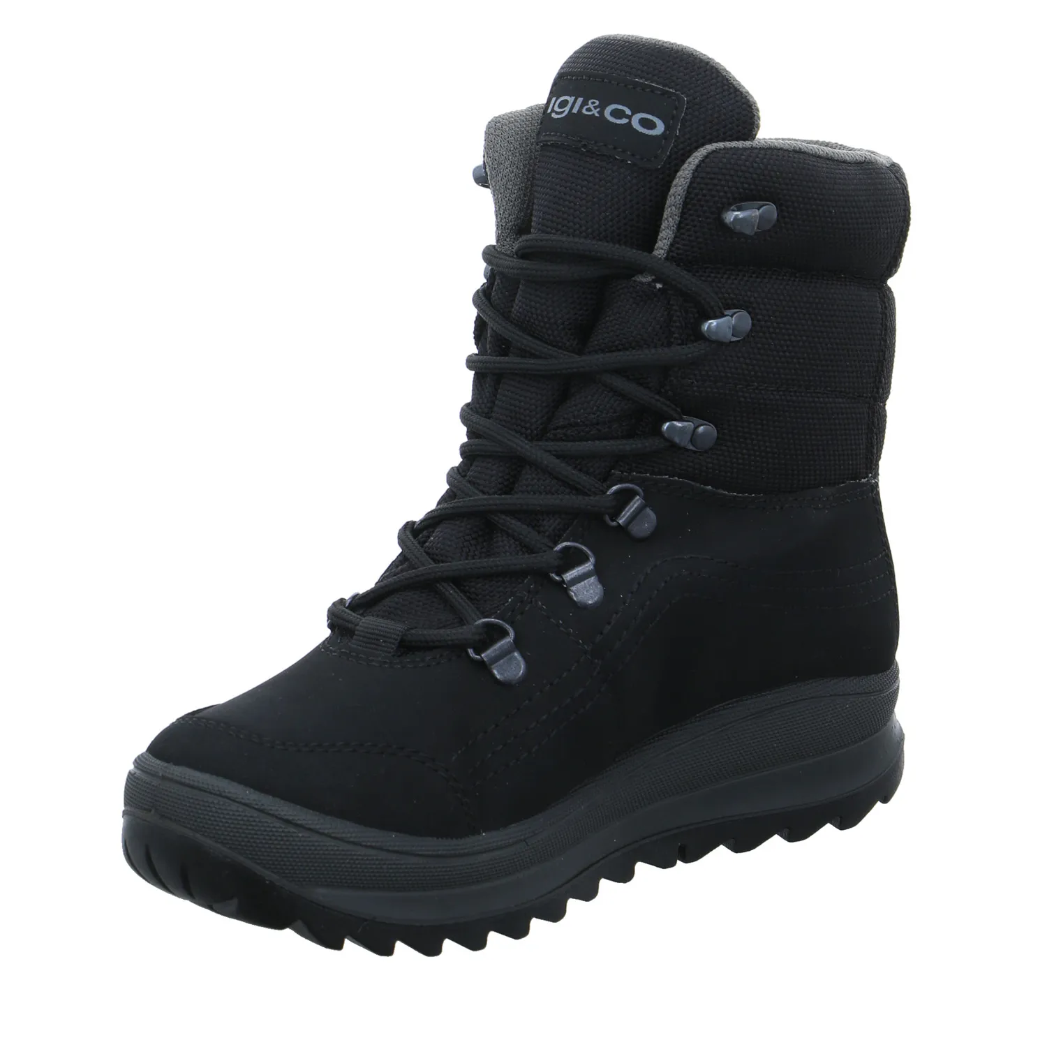 IGI & CO mit Gore-Tex Snowboot Schwarz Leder 
