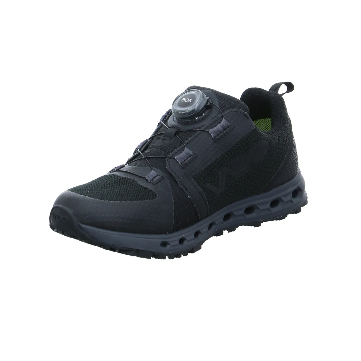 VADO Sneaker Outdoor Jugend-Halbschuh Schwarz Textil VADO Sneaker Outdoor Jugend-Halbschuh Schwarz Textil
