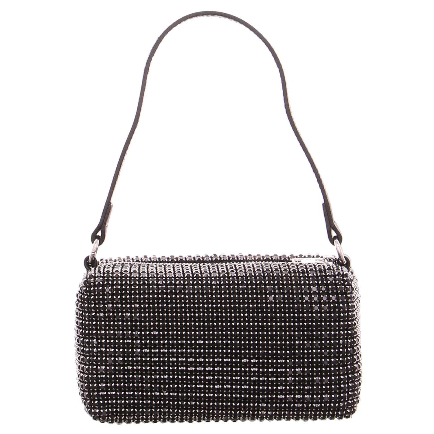 * Clutch / Abendtasche Schwarz Synthetik 