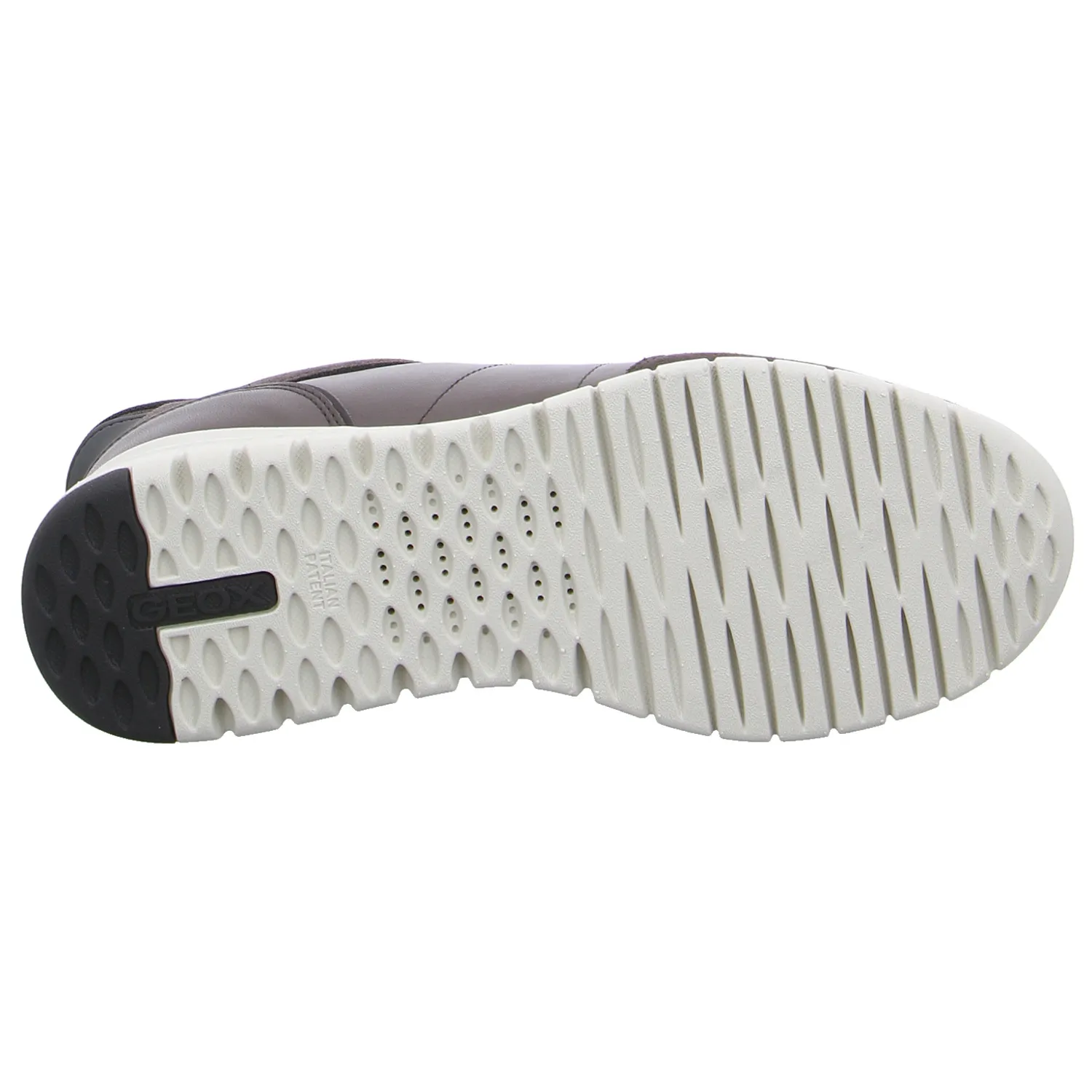 GEOX Halbschuhe Sneaker Braun Leder GEOX Halbschuhe Sneaker Braun Leder