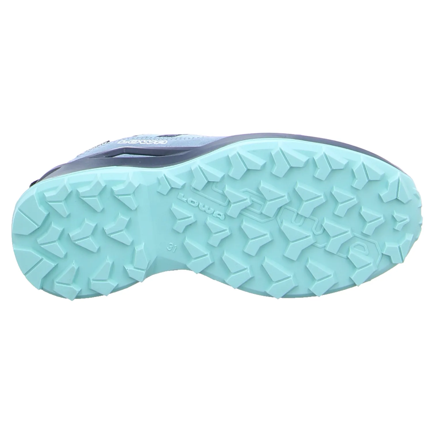 LOWA Sneaker Outdoor Unisex Jugend-Halbschuh Blau Textil LOWA Sneaker Outdoor Unisex Jugend-Halbschuh Blau Textil