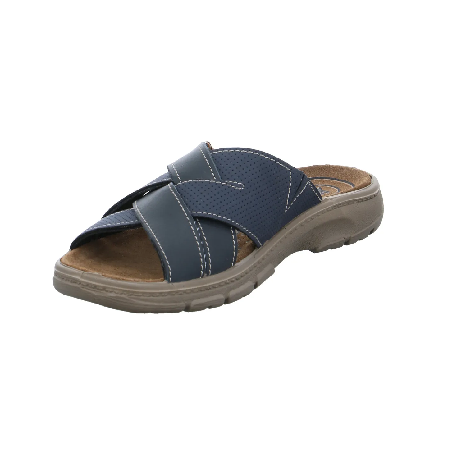 IMAC Offene Schuhe Blau Leder IMAC Offene Schuhe Blau Leder