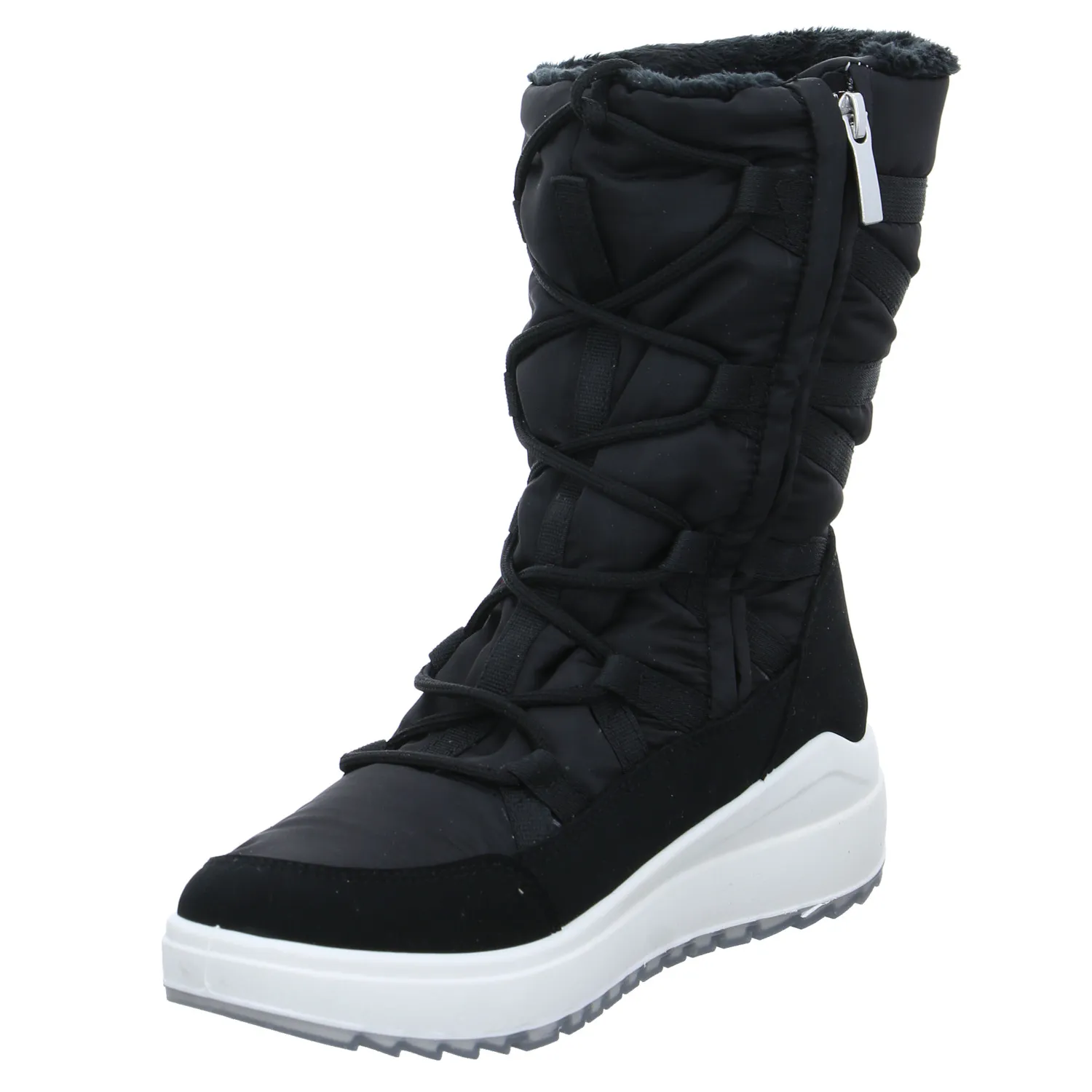 * mit Sympatex 100% Wasserdicht Snowboot Schwarz Textil * mit Sympatex 100% Wasserdicht Snowboot Schwarz Textil