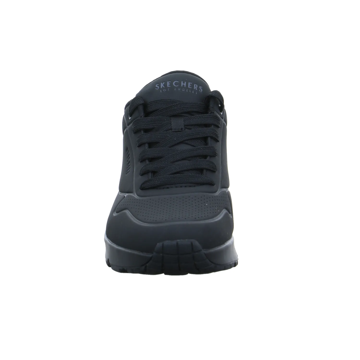 SKECHERS Halbschuhe Sneaker Schwarz Lederimitat SKECHERS Halbschuhe Sneaker Schwarz Lederimitat