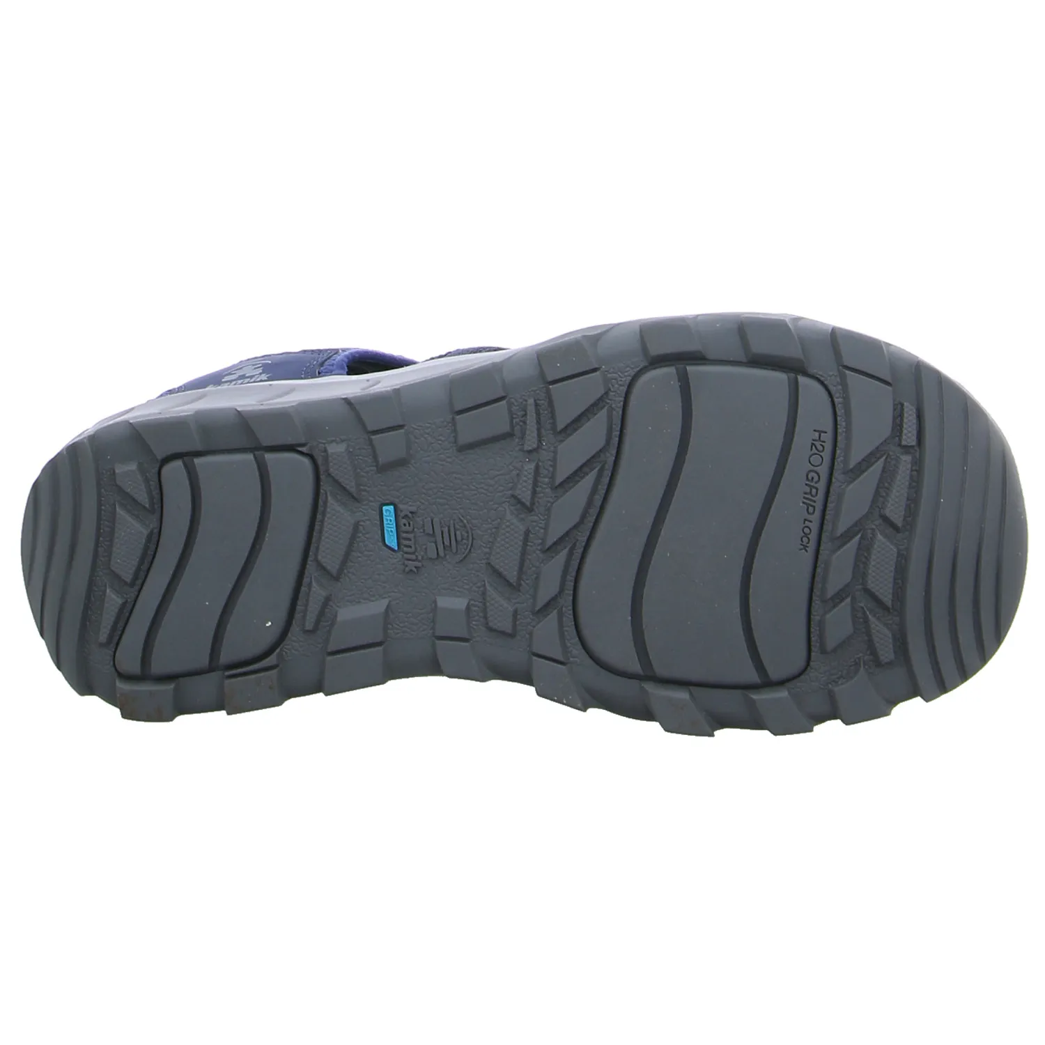 KAMIK Sandale mit Zehenschutz Sport- + Freizeitsandalen Blau Textil 