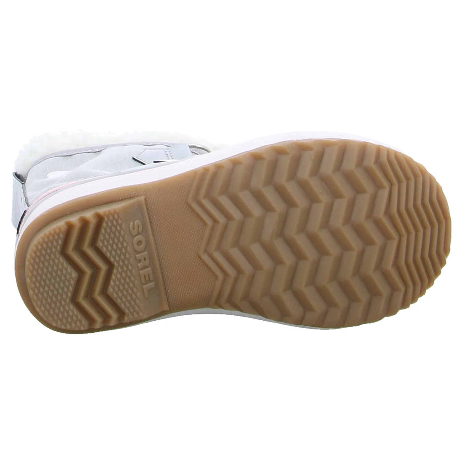 SOREL Schneestiefel Mädchen Kinder-Snowboot Silber Synthetik SOREL Schneestiefel Mädchen Kinder-Snowboot Silber Synthetik