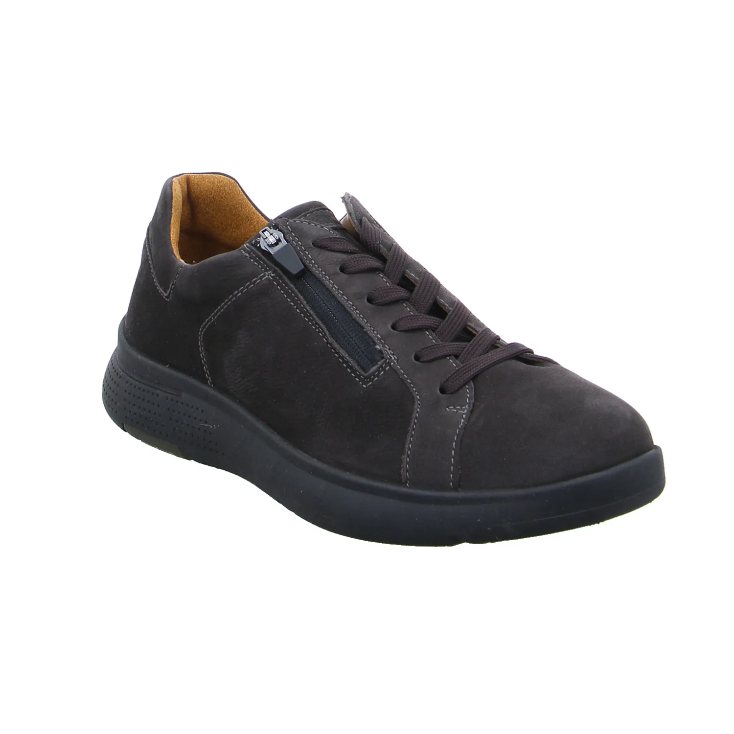 WALDLÄUFER Halbschuhe Sneaker Schwarz Leder WALDLÄUFER Halbschuhe Sneaker Schwarz Leder