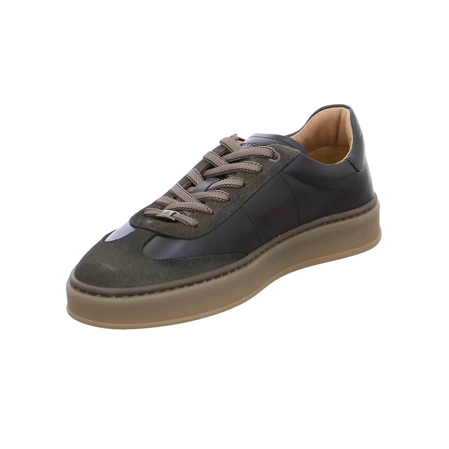AMBITIOUS Halbschuhe Sneaker Khaki Leder 