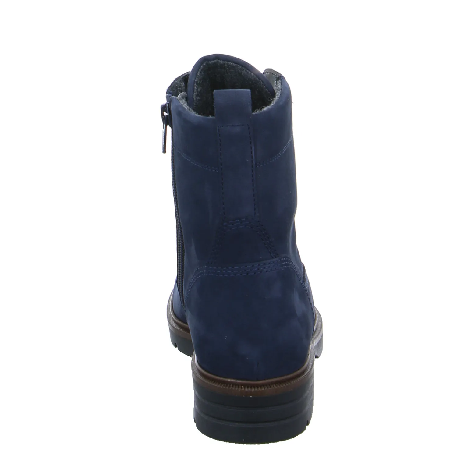 GABOR Boot Blau Leder 