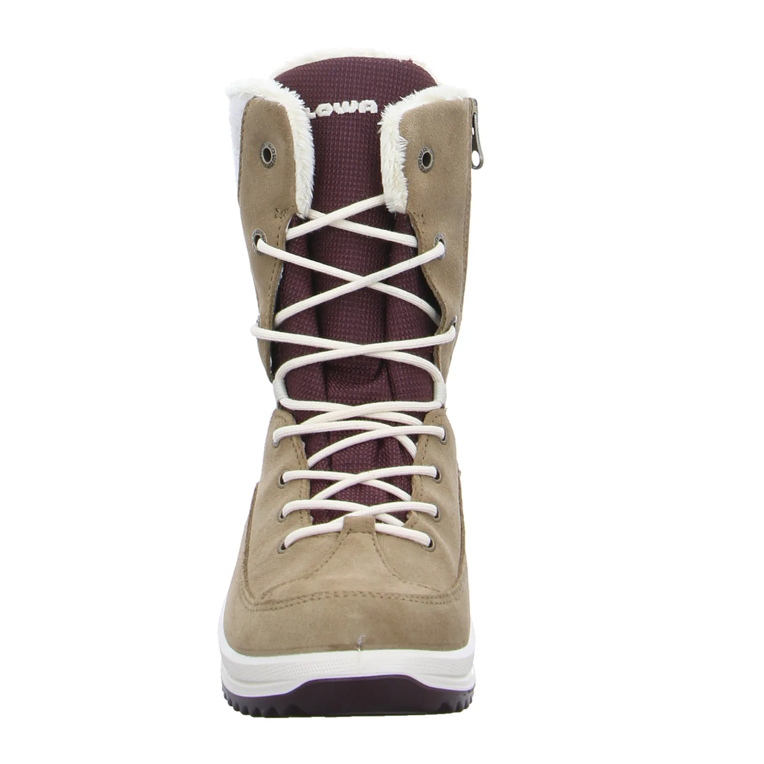 LOWA Winter-Sneaker, high Mädchen-Snowboot Membrane Beige Textil LOWA Winter-Sneaker, high Mädchen-Snowboot Membrane Beige Textil