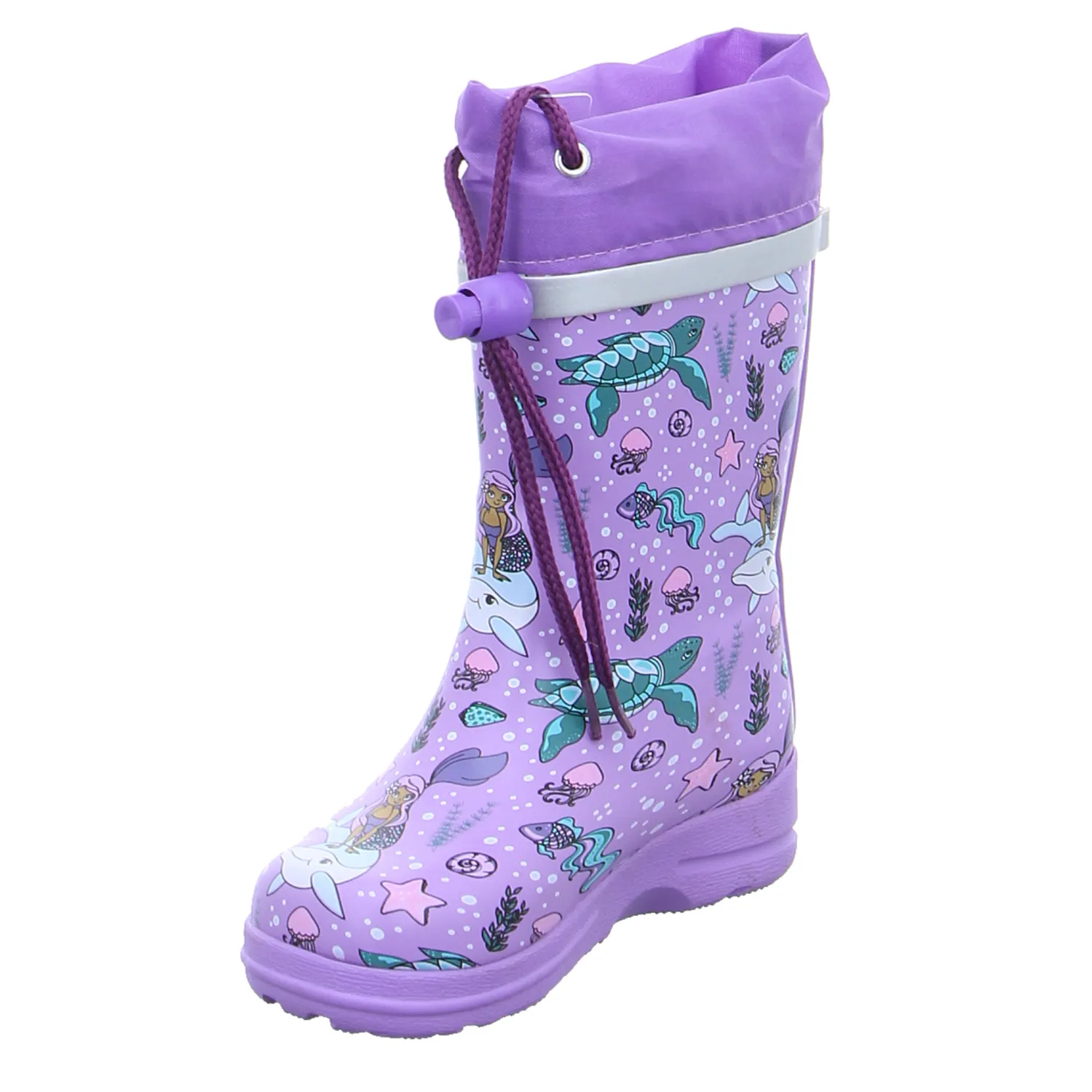 BECK Kinder-Gummistiefel Violette Synthetik BECK Kinder-Gummistiefel Violette Synthetik