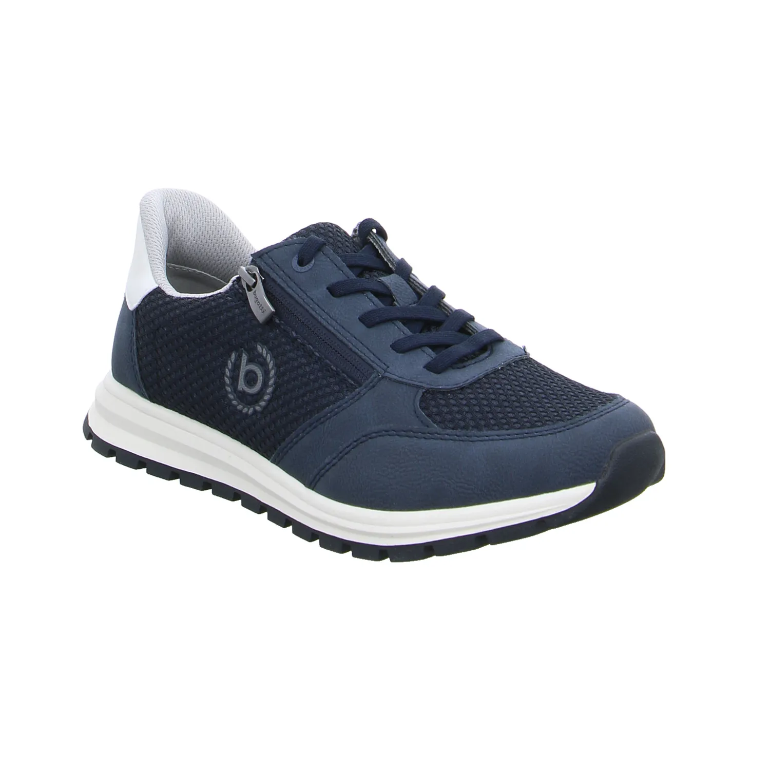 BUGATTI SHOES Halbschuhe Sneaker Blau Synthetik BUGATTI SHOES Halbschuhe Sneaker Blau Synthetik