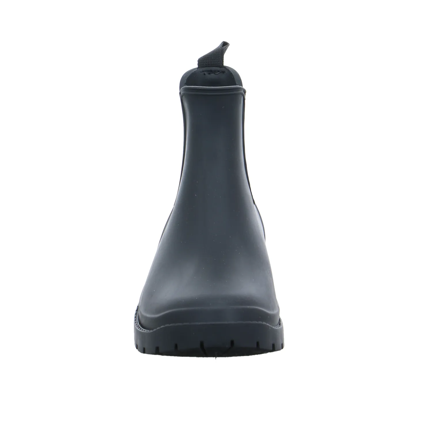 * Damen-Gummistiefel Schwarz Synthetik * Damen-Gummistiefel Schwarz Synthetik