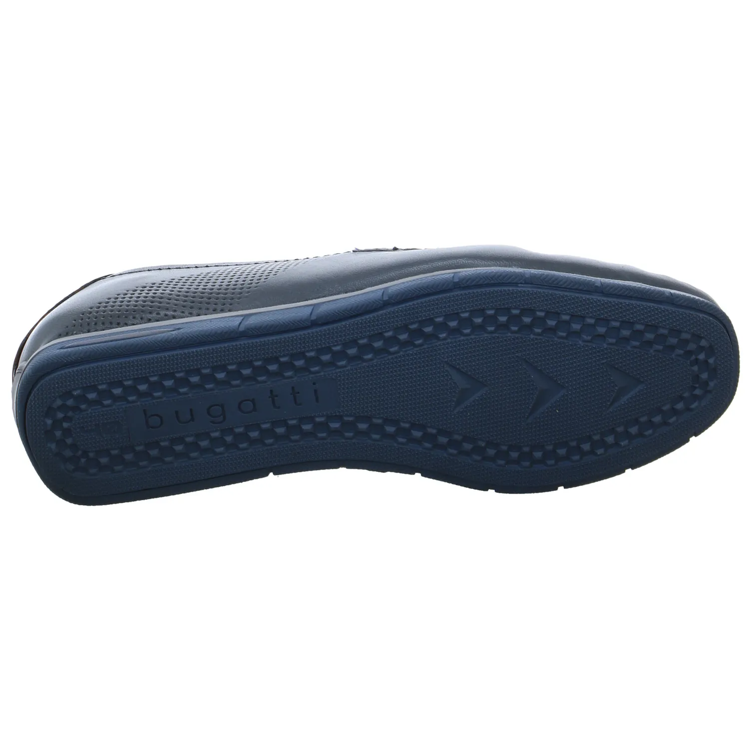 BUGATTI SHOES Halbschuh Blau Leder BUGATTI SHOES Halbschuh Blau Leder
