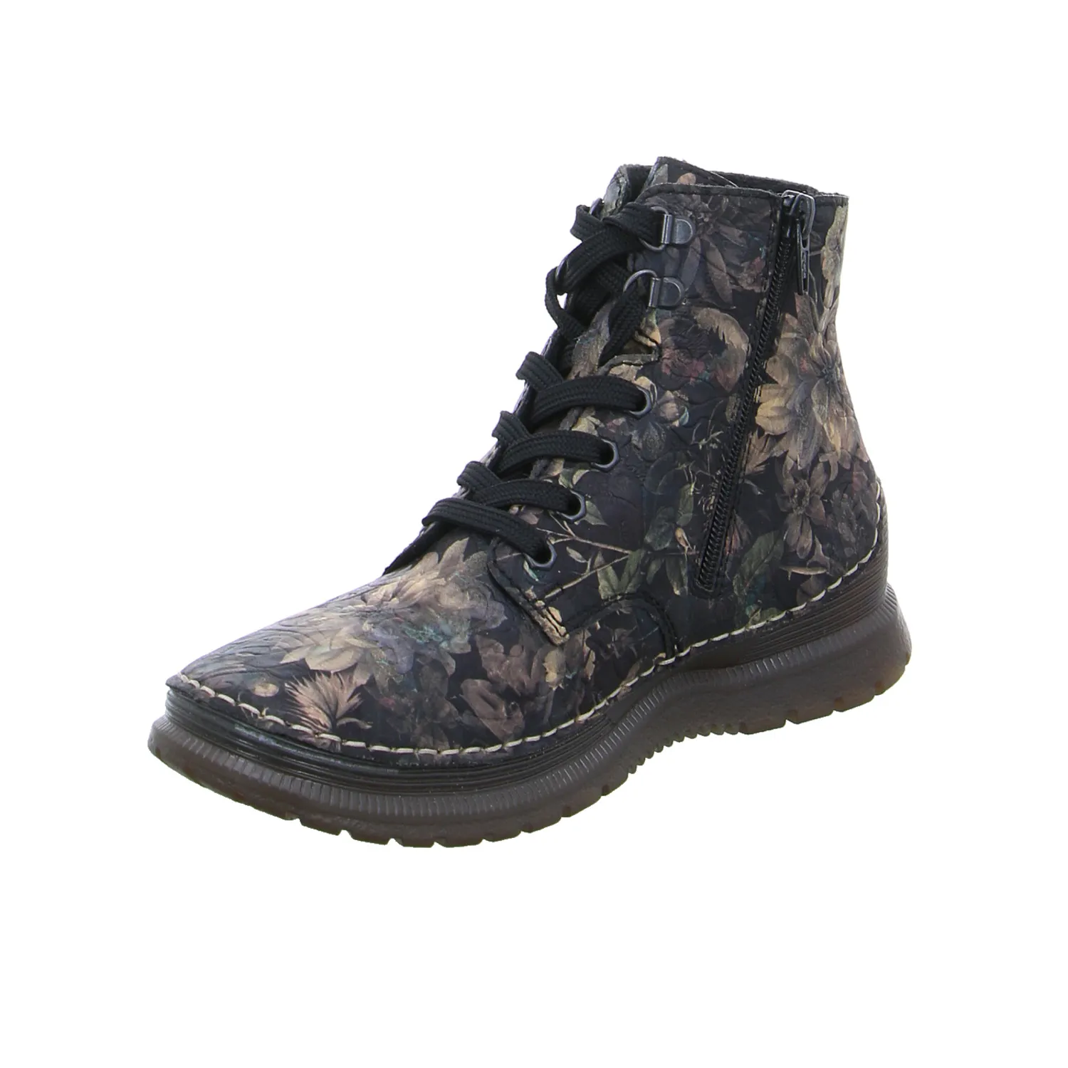 RIEKER Boot Schwarz Lederimitat RIEKER Boot Schwarz Lederimitat