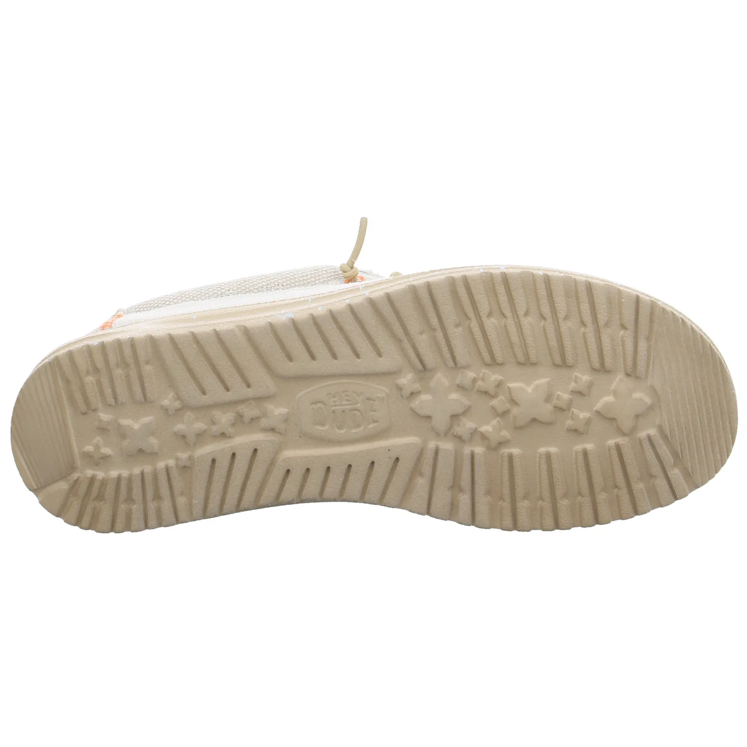 HEY DUDE Halbschuh Beige Textil HEY DUDE Halbschuh Beige Textil