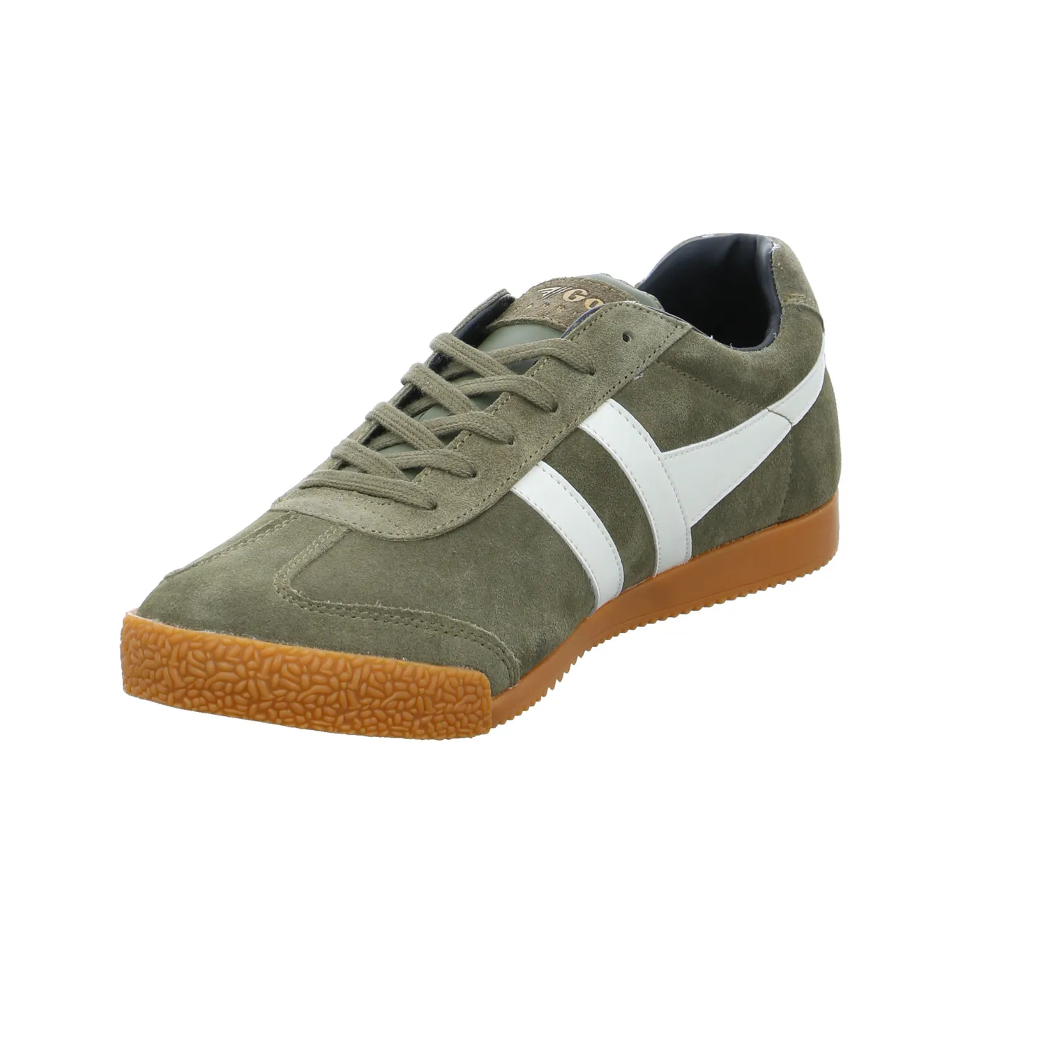 GOLA Halbschuhe Sneaker Khaki Leder GOLA Halbschuhe Sneaker Khaki Leder