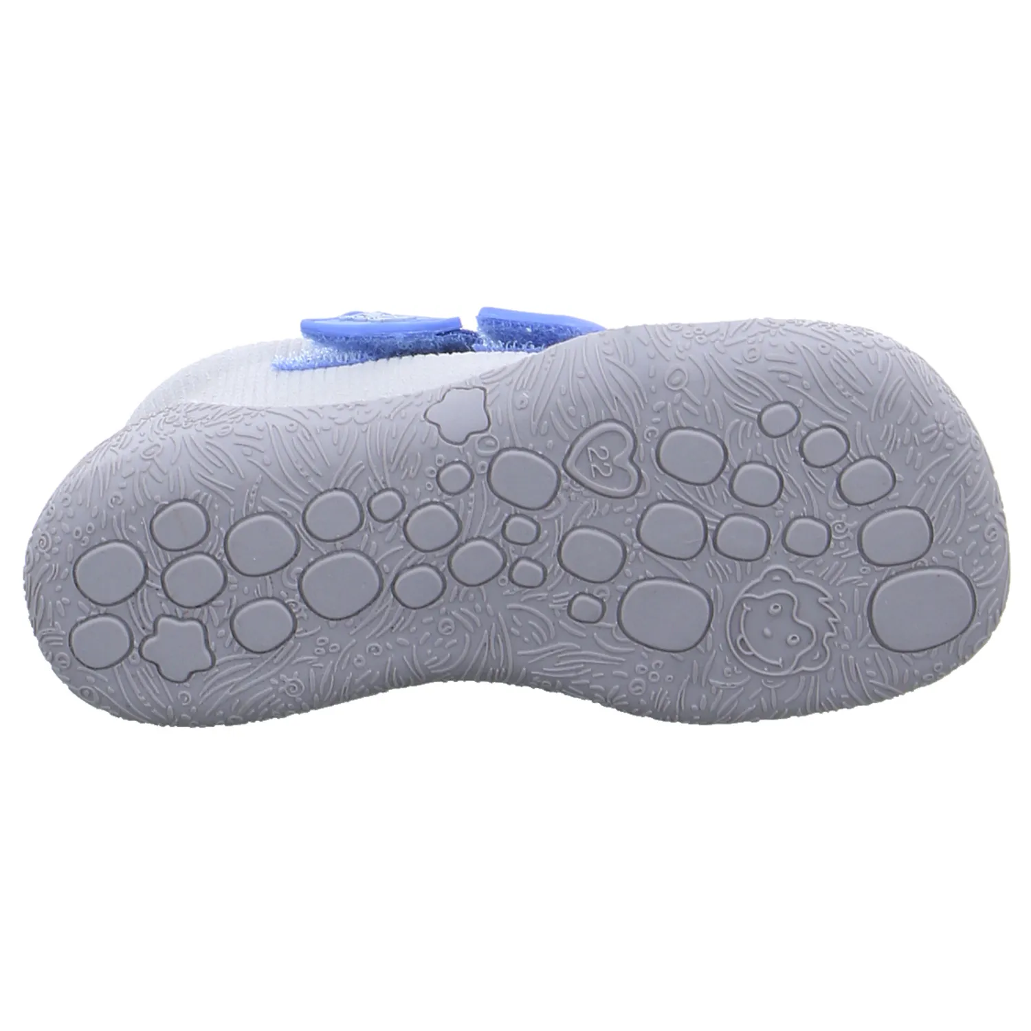 AFFENZAHN Krabbelschuh Lauflernschuh Hellgrau Leder AFFENZAHN Krabbelschuh Lauflernschuh Hellgrau Leder