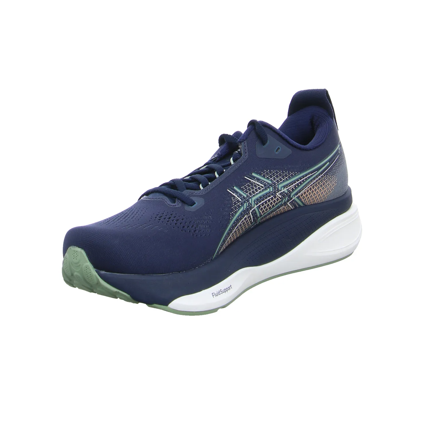 ASICS Gel Kayano 33 Men Running Crossschuhe Blau Synthetik 