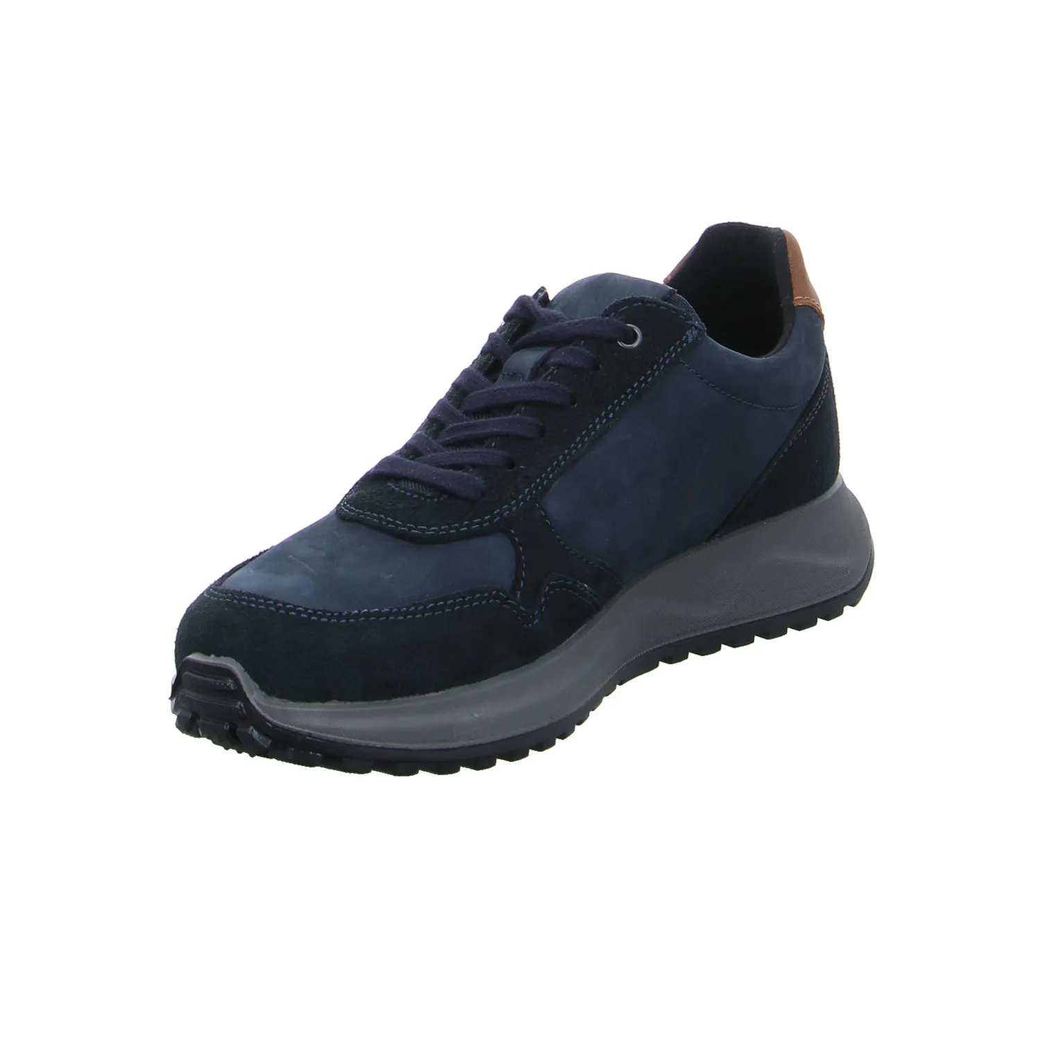 IMAC Halbschuh Blau Leder 