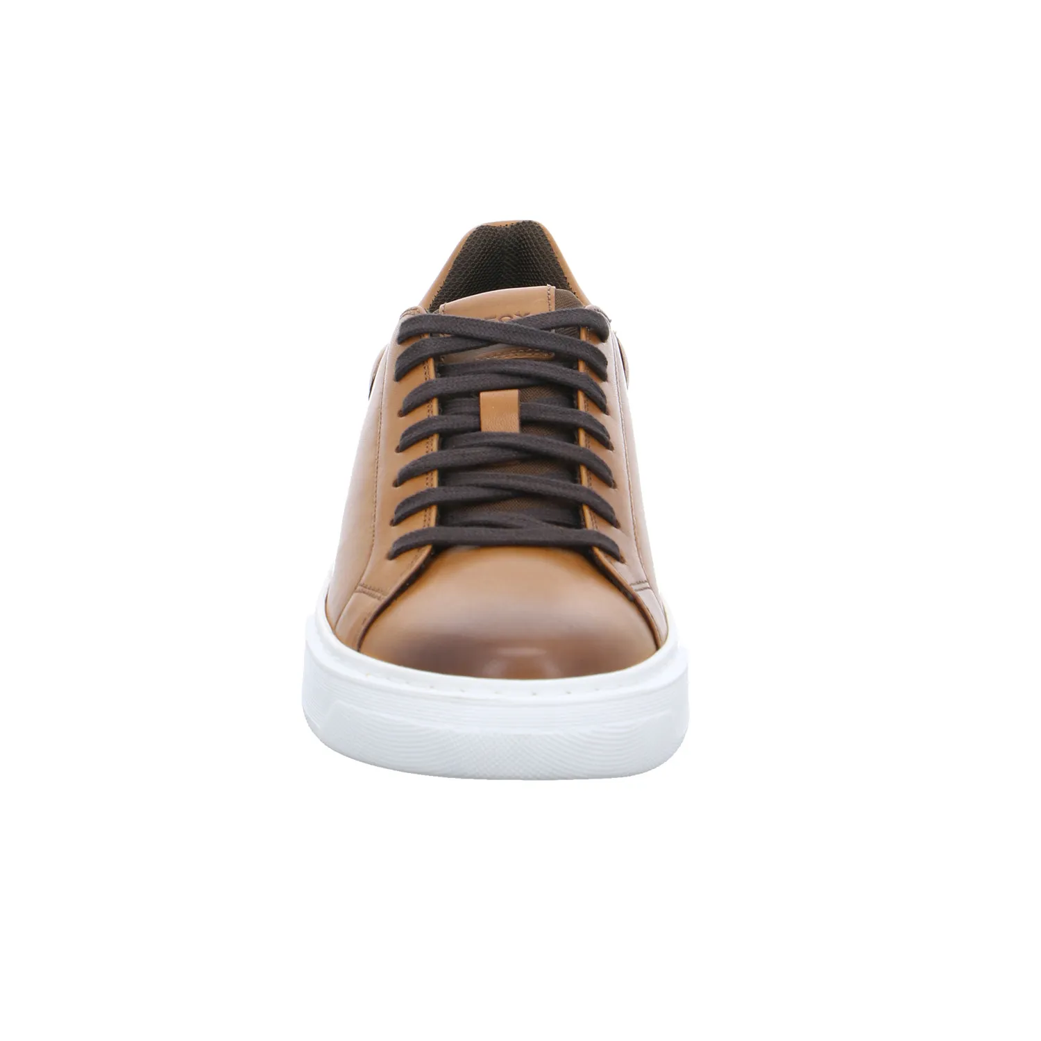 GEOX Halbschuhe Sneaker Cognac Leder GEOX Halbschuhe Sneaker Cognac Leder