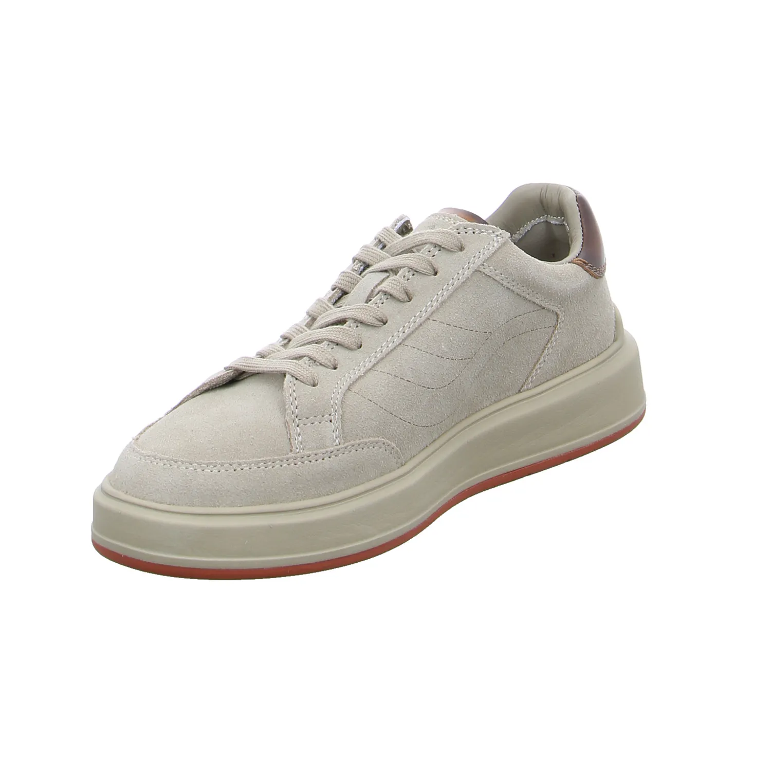 LLOYD Halbschuhe Sneaker Beige Leder LLOYD Halbschuhe Sneaker Beige Leder