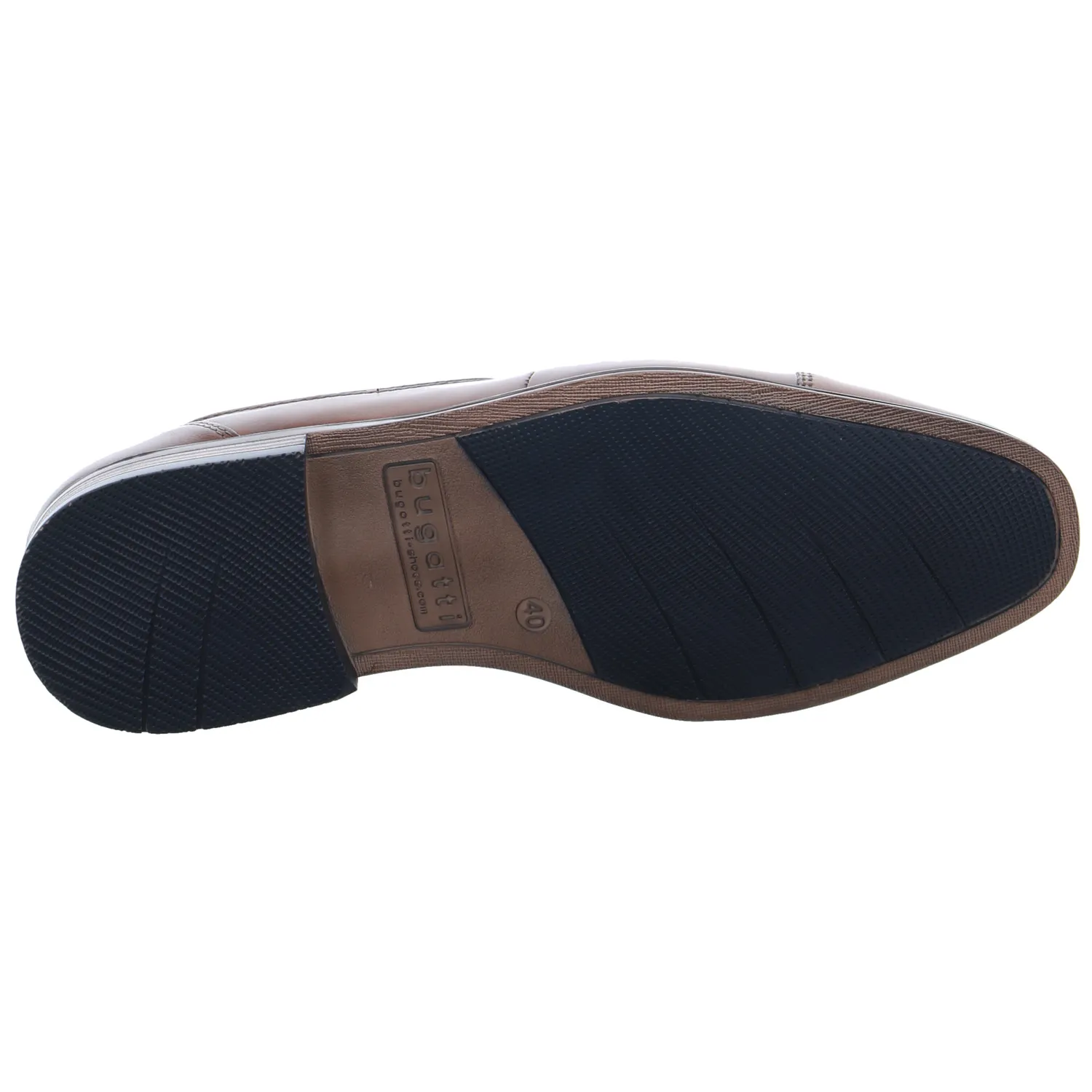 BUGATTI SHOES Halbschuh-City Cognac Leder 