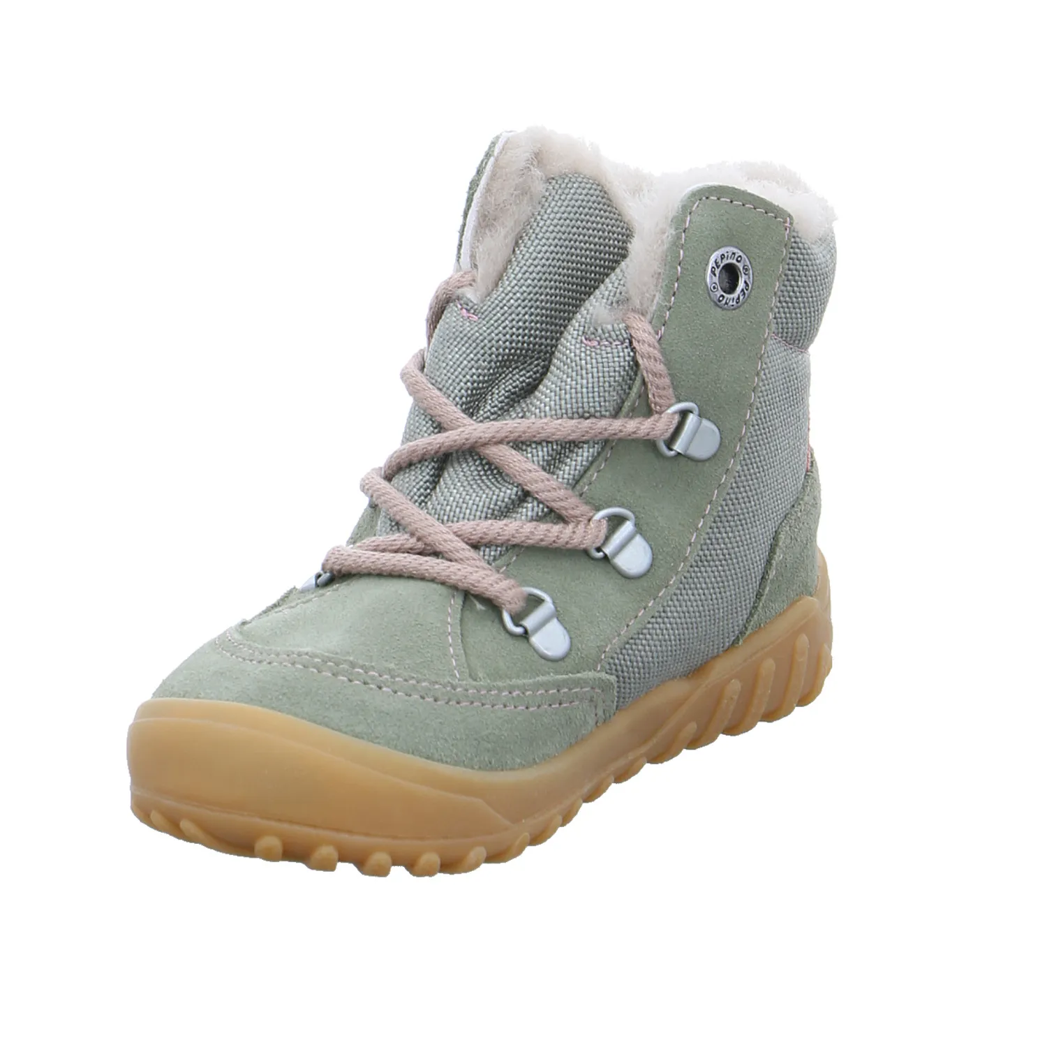 PEPINO Bottine Kleinkinder-Winter-Bottine Pastelgrün Leder 