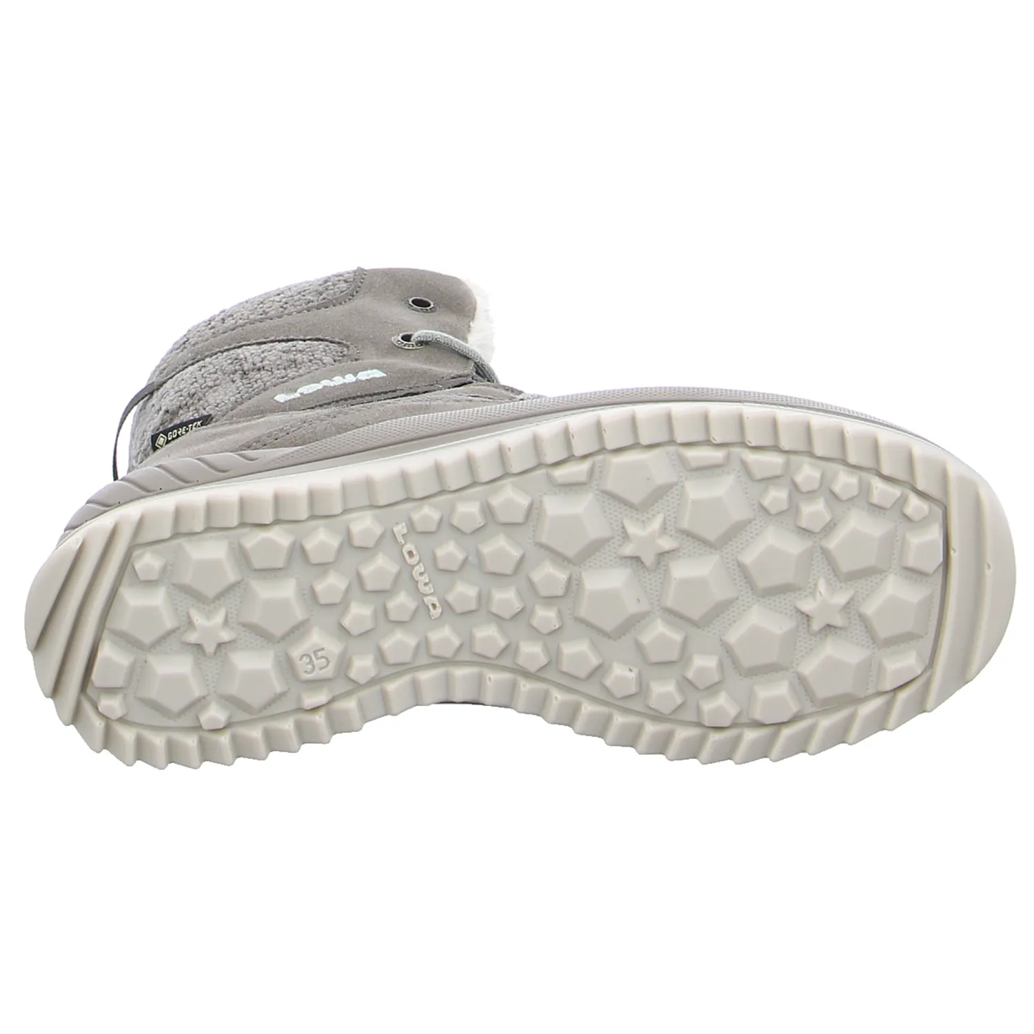 LOWA LOWA Mädchen Winter Snowboot Mädchen-Snowboot Membrane Grau Textil LOWA LOWA Mädchen Winter Snowboot Mädchen-Snowboot Membrane Grau Textil