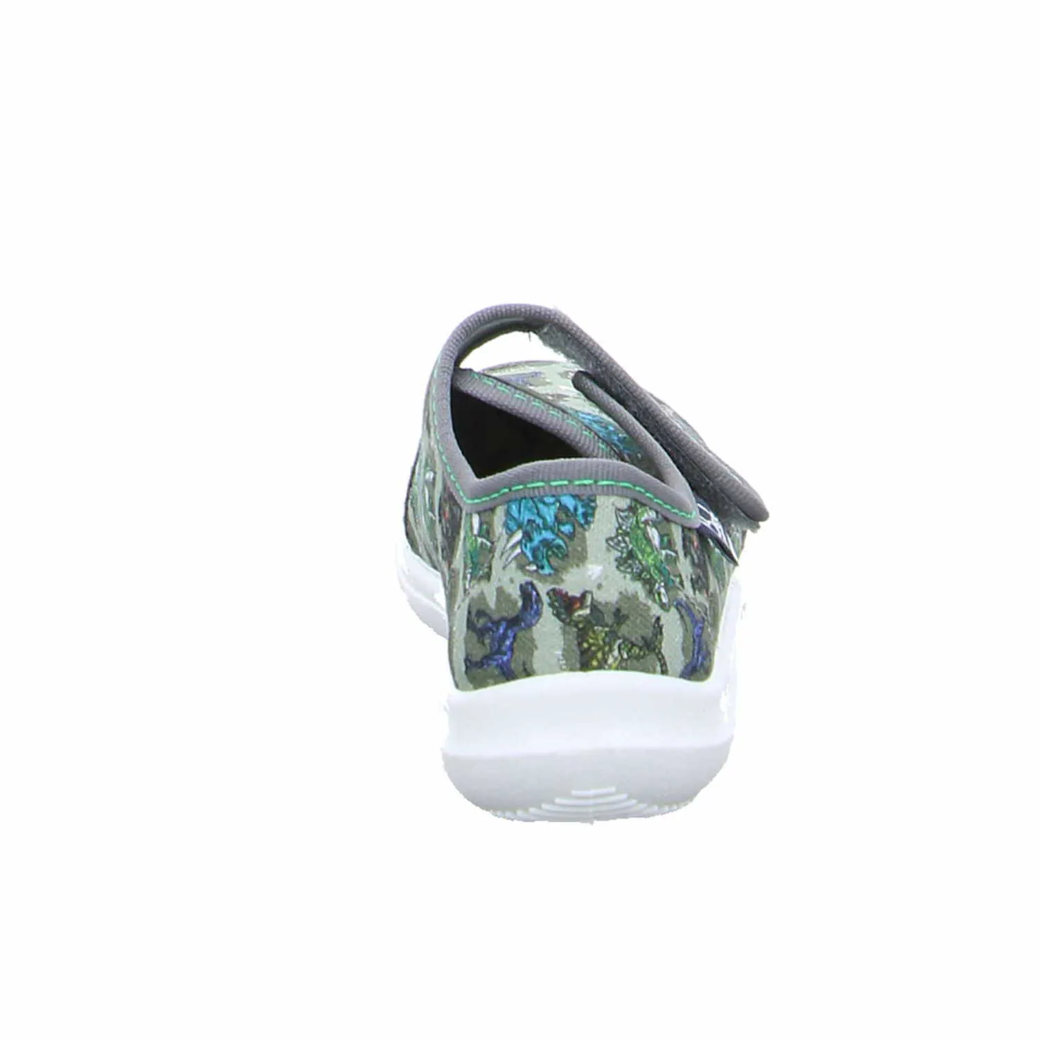 BECK Jungenhausschuh Kinder-Hausschuh Olive Textil BECK Jungenhausschuh Kinder-Hausschuh Olive Textil