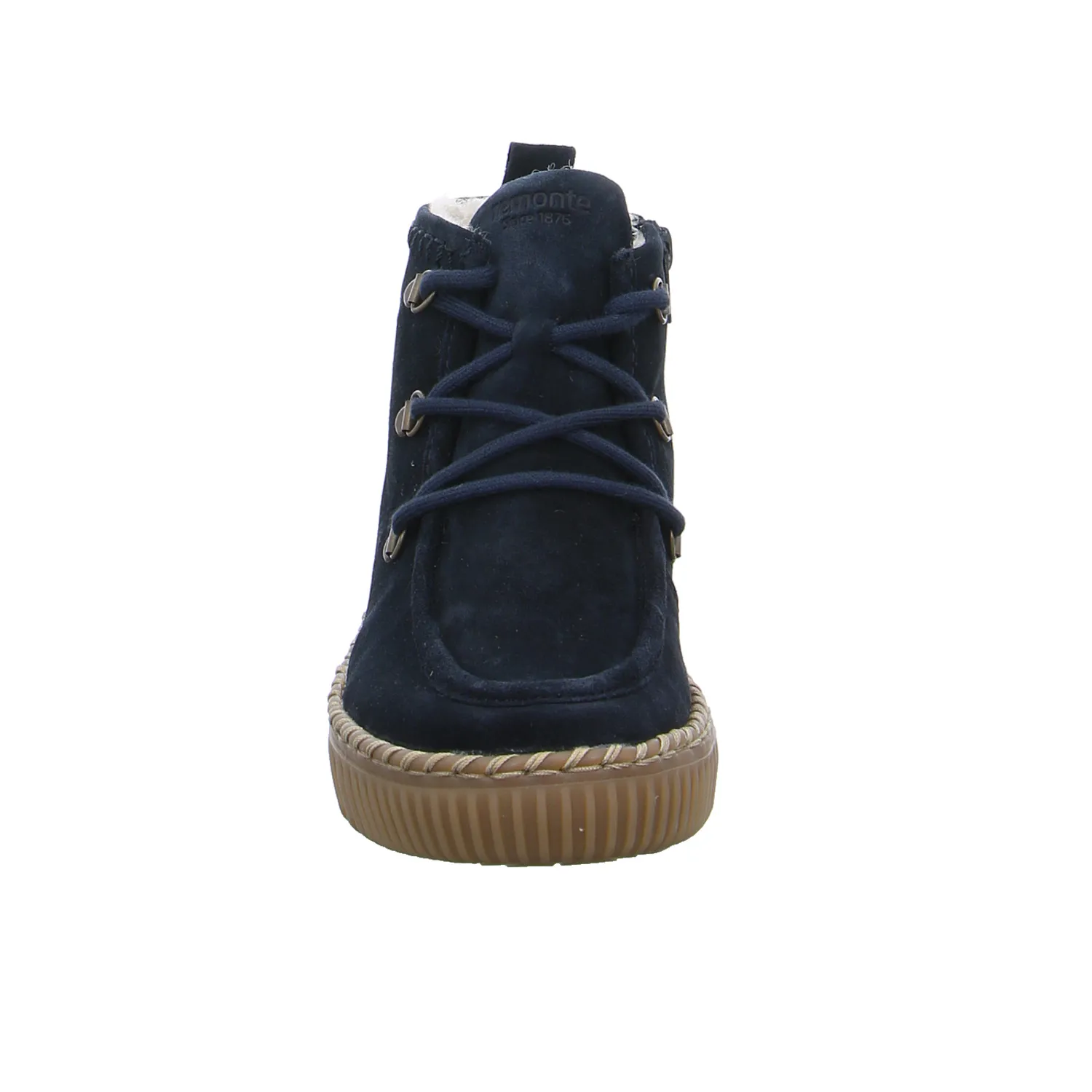 REMONTE Boot Blau Leder REMONTE Boot Blau Leder