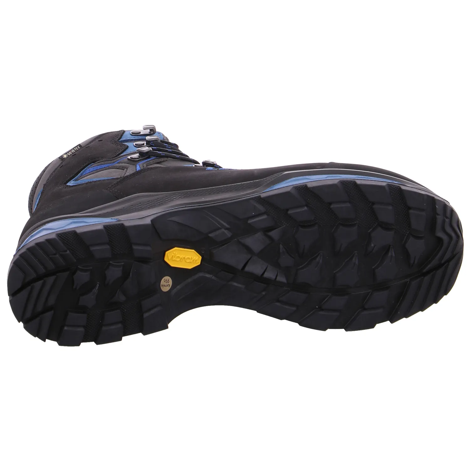 LOWA Trekkingschuhe Schwarz Leder 